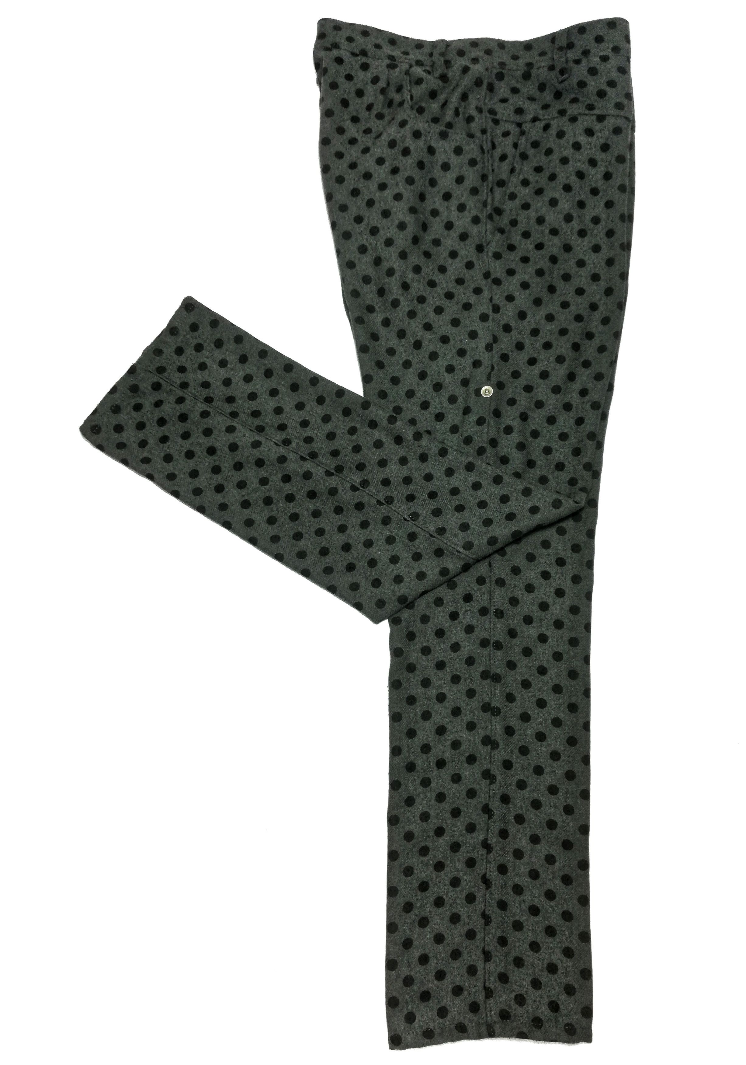 Issey Miyake × mercibeaucoup 🔥DOPE ART Polka Dot Casual Trousers Pantsm Polyester/Rayon Size US 29 - 10 Thumbnail