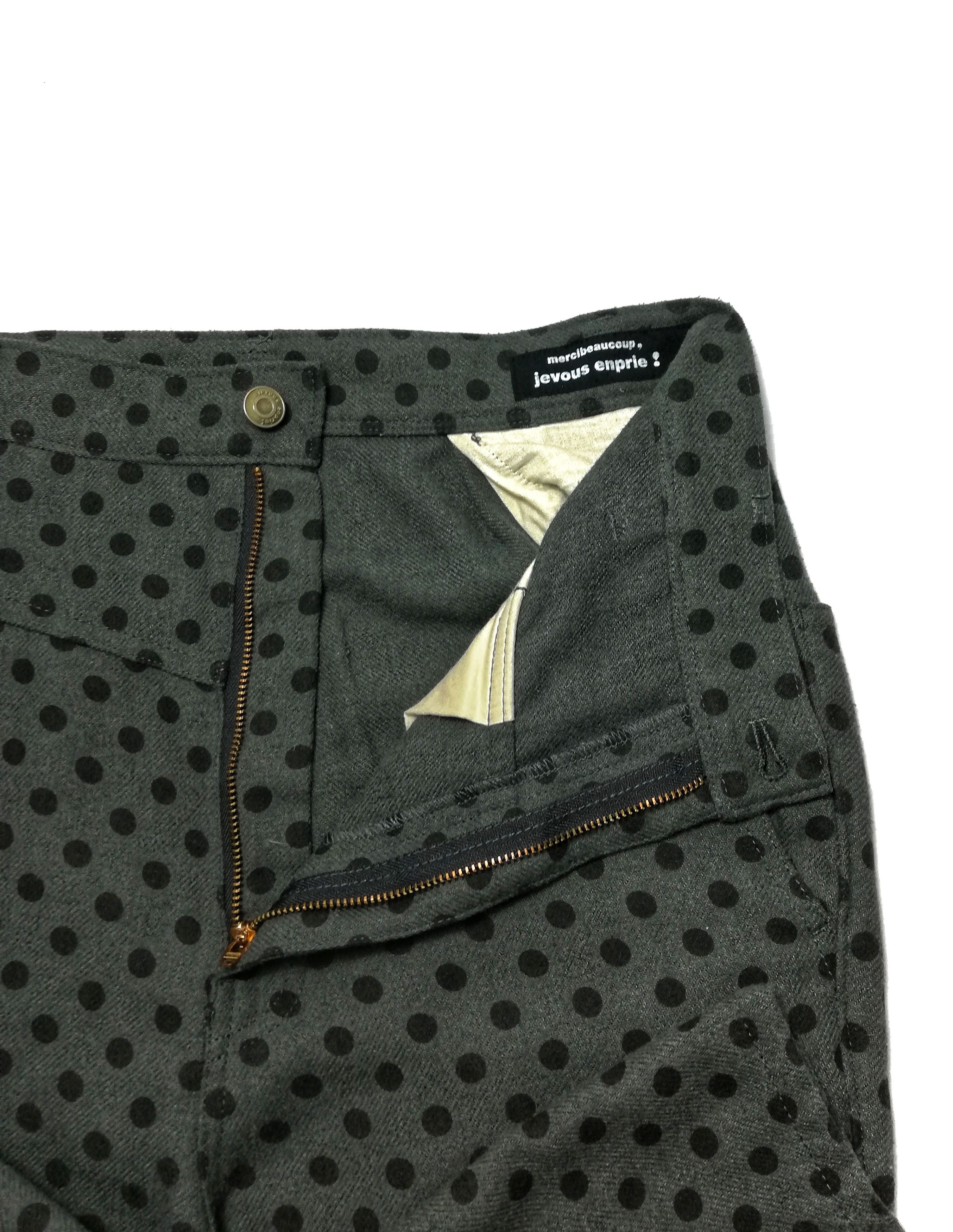 Issey Miyake × mercibeaucoup 🔥DOPE ART Polka Dot Casual Trousers Pantsm Polyester/Rayon Size US 29 - 4 Thumbnail