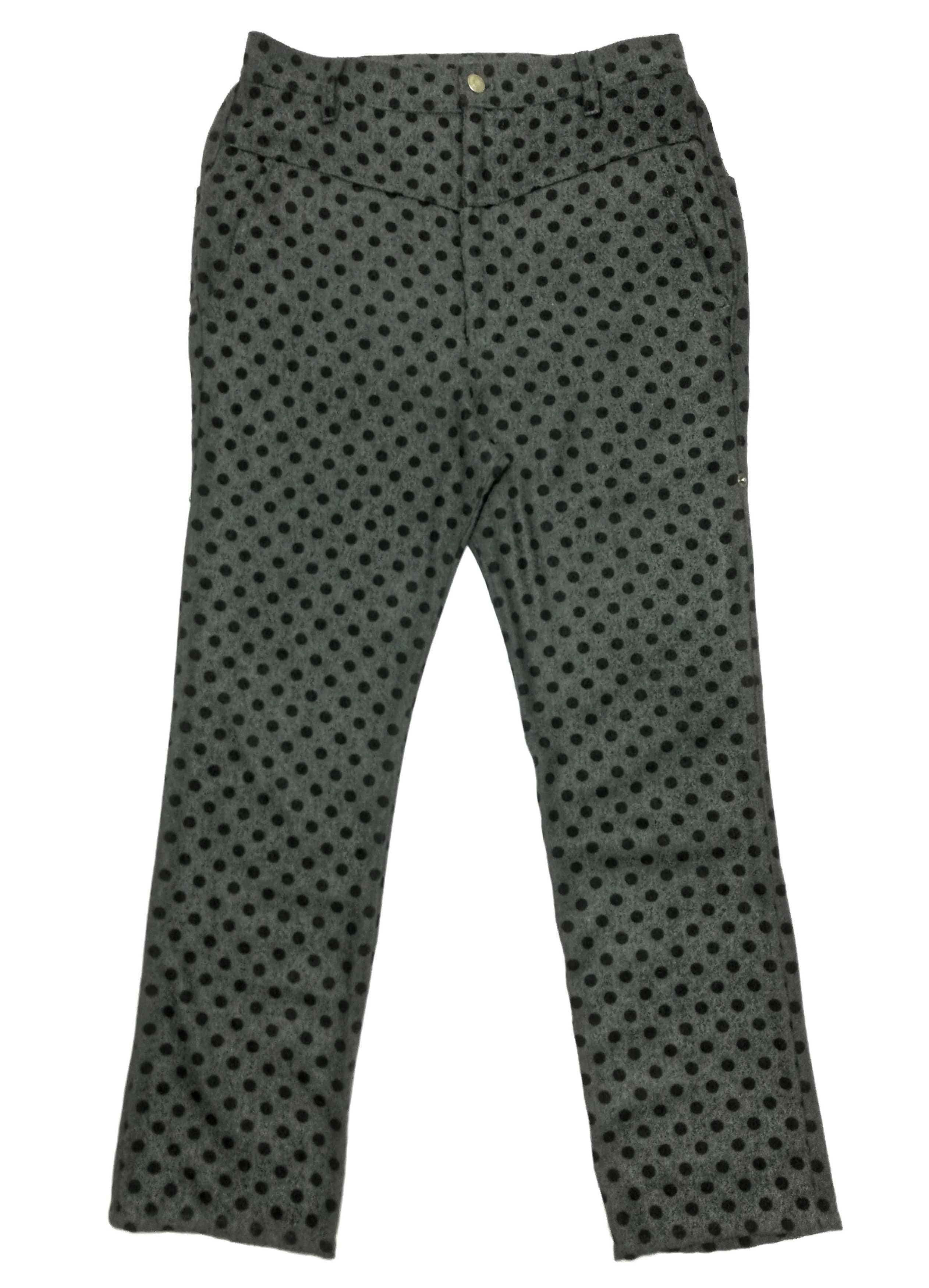 Issey Miyake × mercibeaucoup 🔥DOPE ART Polka Dot Casual Trousers Pantsm Polyester/Rayon Size US 29 - 2 Thumbnail