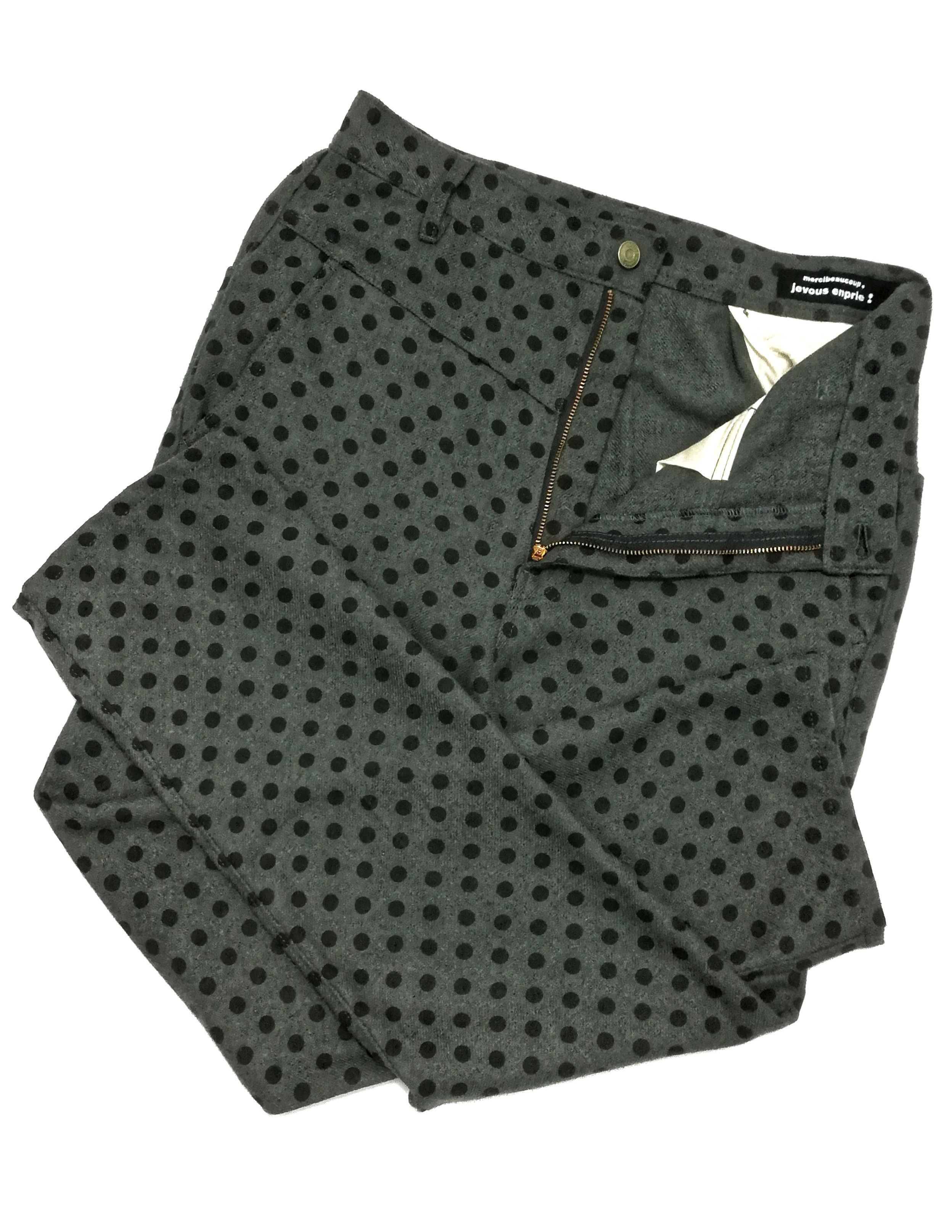 Issey Miyake × mercibeaucoup 🔥DOPE ART Polka Dot Casual Trousers Pantsm Polyester/Rayon Size US 29 - 3 Thumbnail