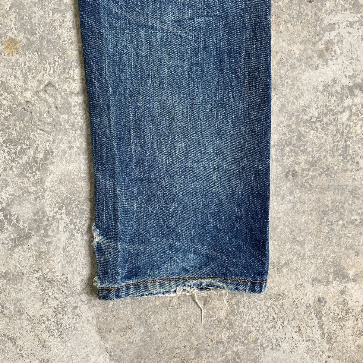 Hysteric Glamour VTG 90’s Hysteric Glamour Faded Blue Ripped Selvedge Jeans Size US 30 / EU 46 - 16 Thumbnail