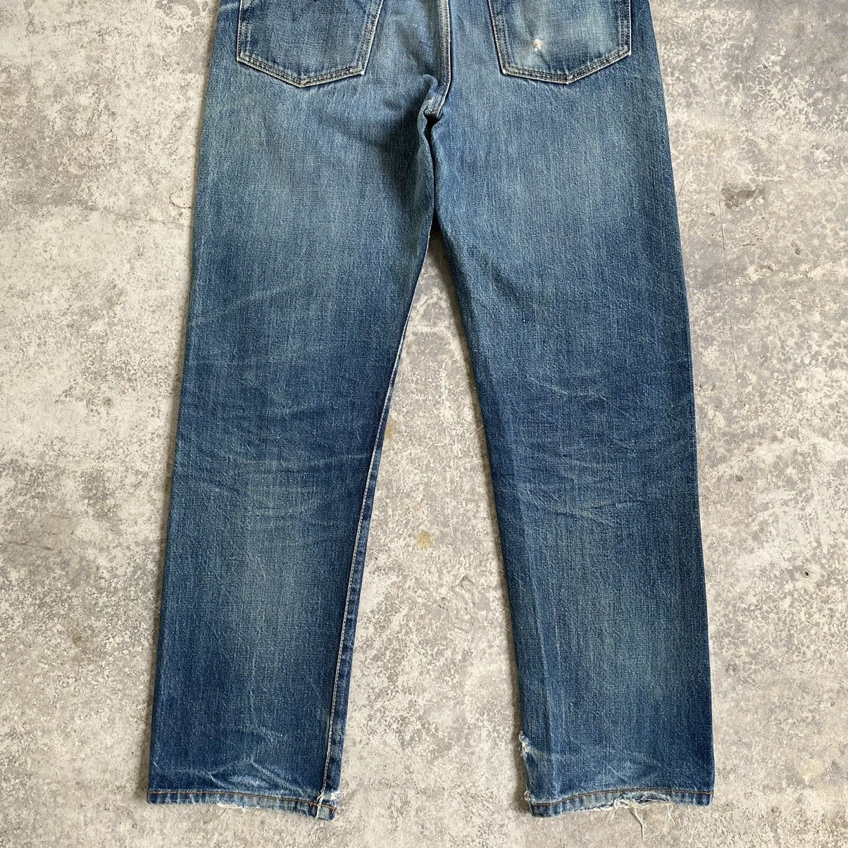 Hysteric Glamour VTG 90’s Hysteric Glamour Faded Blue Ripped Selvedge Jeans Size US 30 / EU 46 - 15 Thumbnail