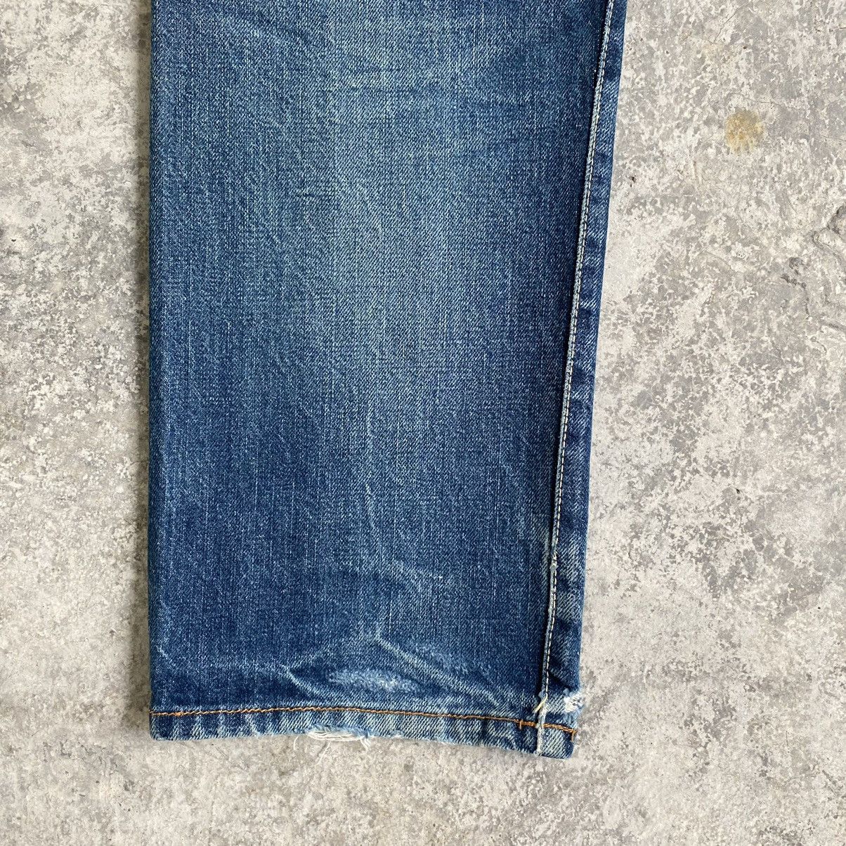 Hysteric Glamour VTG 90’s Hysteric Glamour Faded Blue Ripped Selvedge Jeans Size US 30 / EU 46 - 17 Thumbnail
