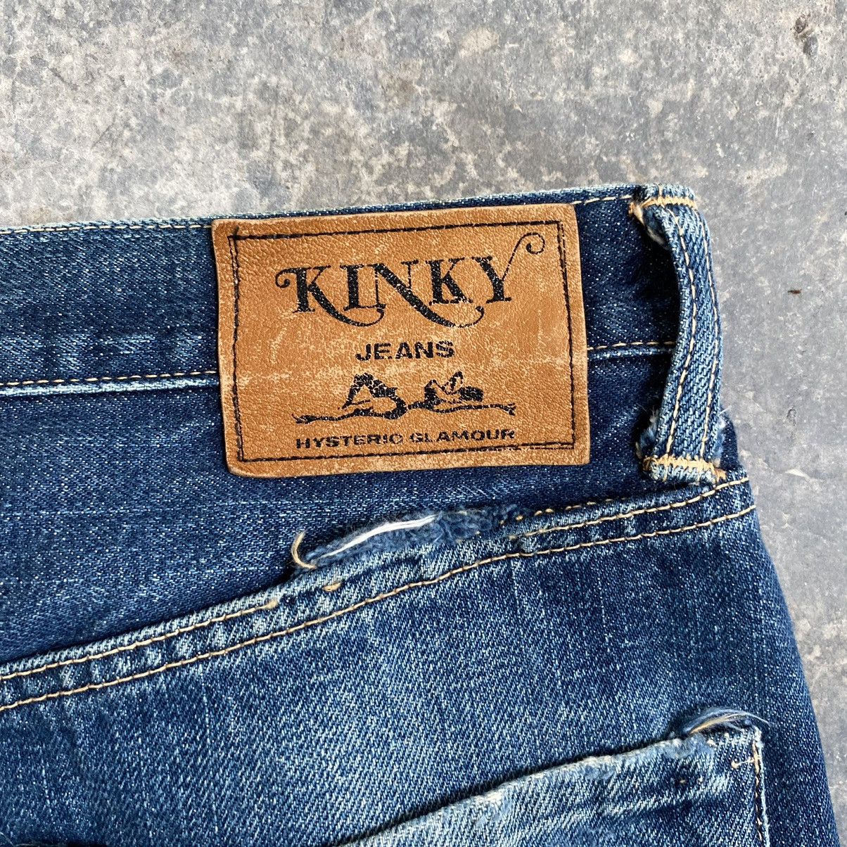 Hysteric Glamour VTG 90’s Hysteric Glamour Faded Blue Ripped Selvedge Jeans Size US 30 / EU 46 - 21 Thumbnail