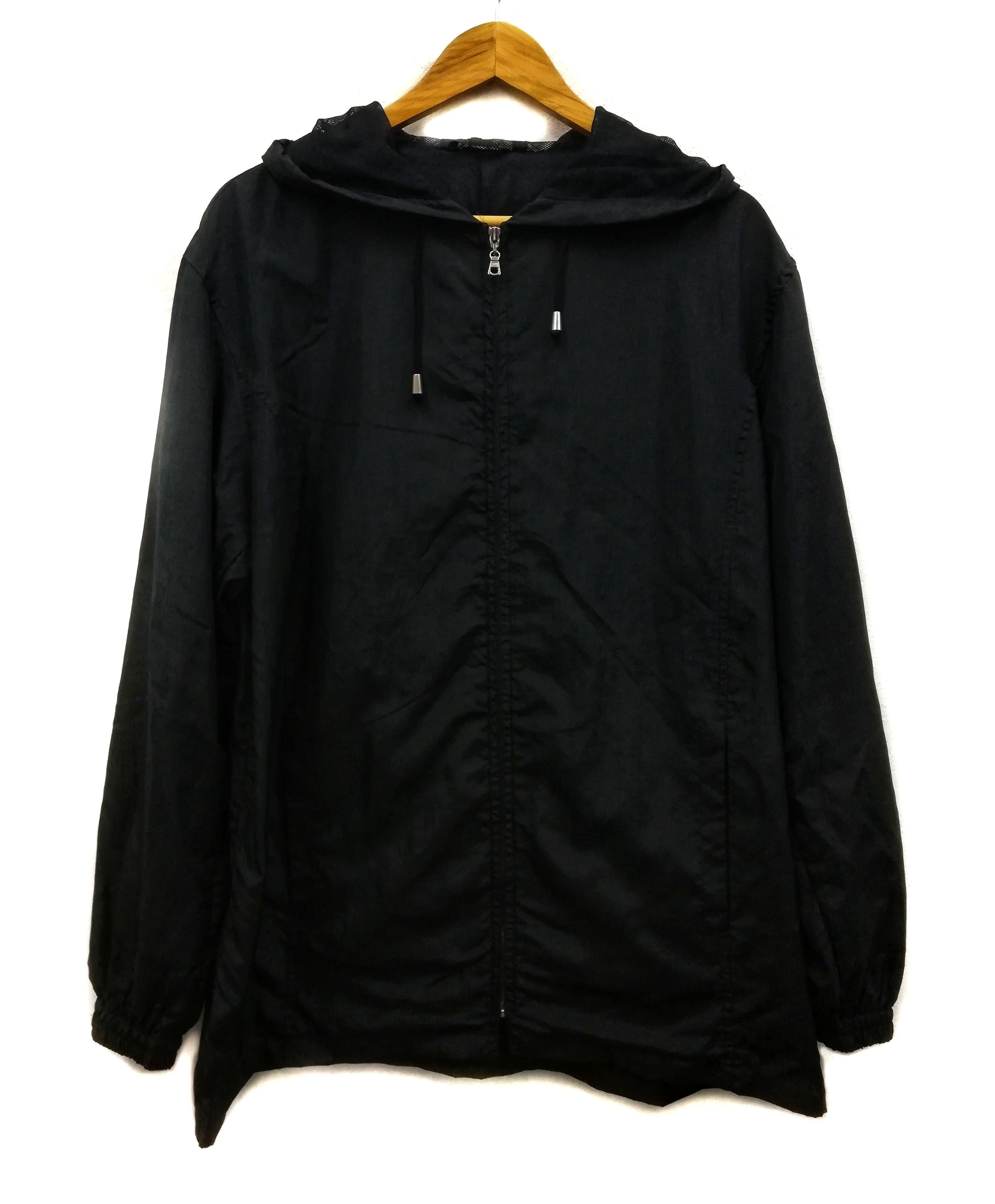 Designer × Japanese Brand 🔥COMME CA DU MODE Big Logo Black Nylon Zipper Jacket🔥 Size US M / EU 48-50 / 2 - 3 Thumbnail