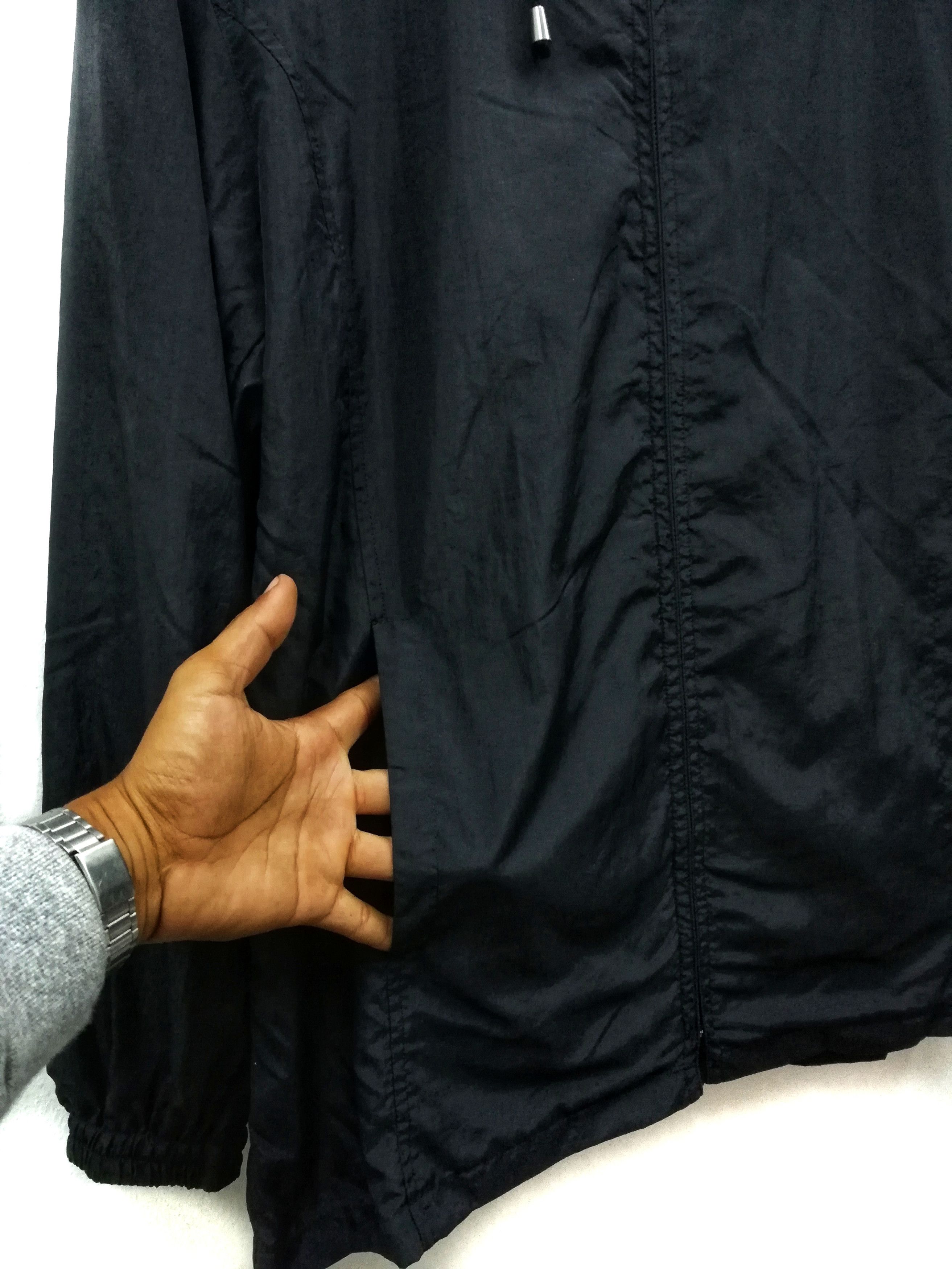 Designer × Japanese Brand 🔥COMME CA DU MODE Big Logo Black Nylon Zipper Jacket🔥 Size US M / EU 48-50 / 2 - 4 Thumbnail