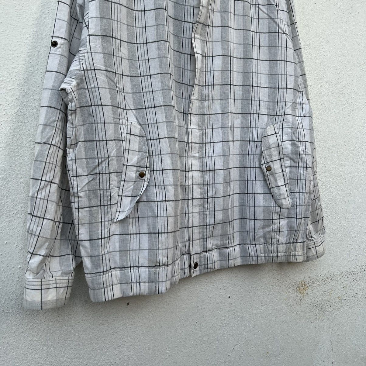 Japanese Brand ADULT FASHION RIVERSON BOMBER JACKET TARTAN DESIGN Size US M / EU 48-50 / 2 - 4 Thumbnail