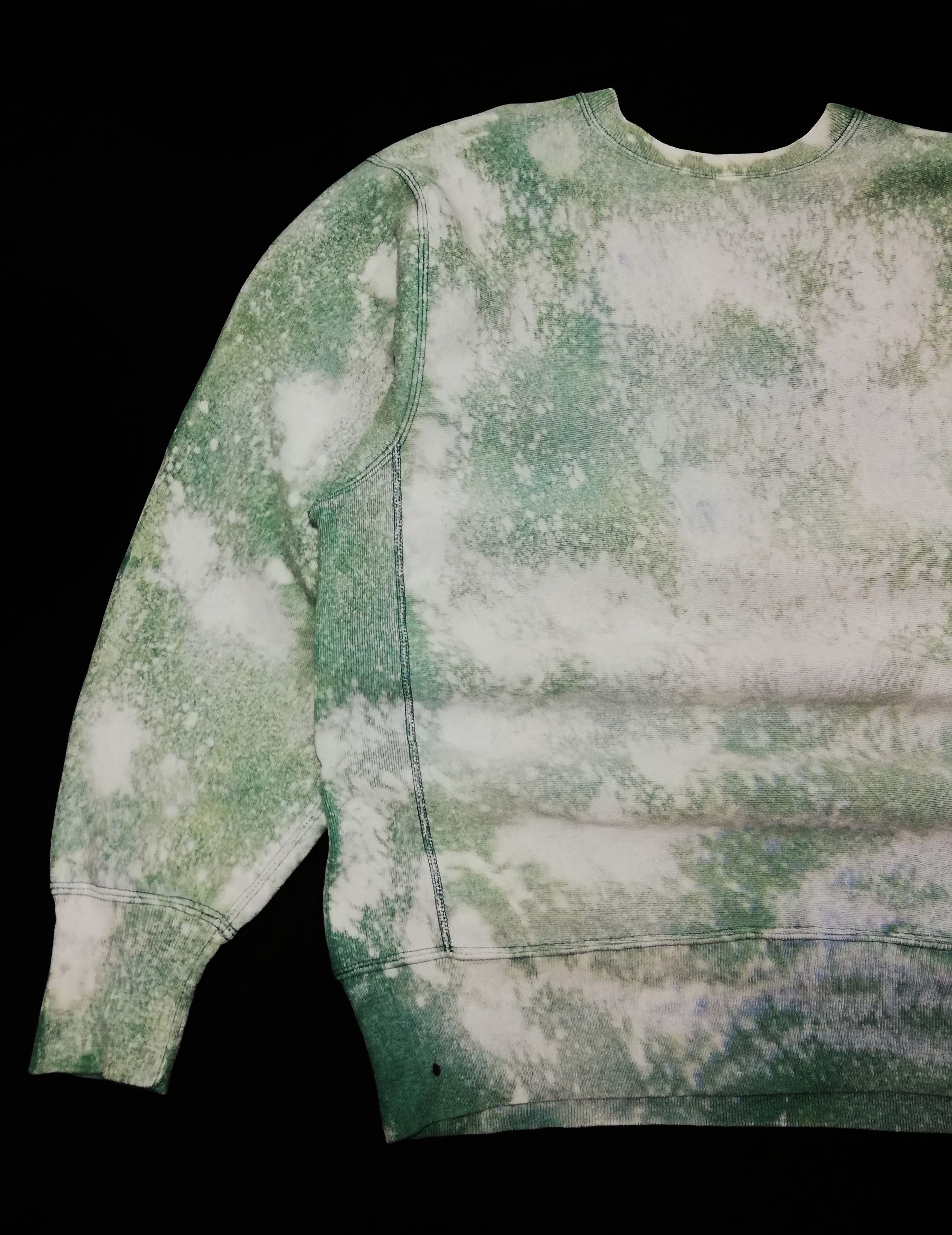 Champion × Vintage 🔥Channpion Reverse Weave Custom AcidWash Long Sleeve Shirt Size US XL / EU 56 / 4 - 11 Thumbnail
