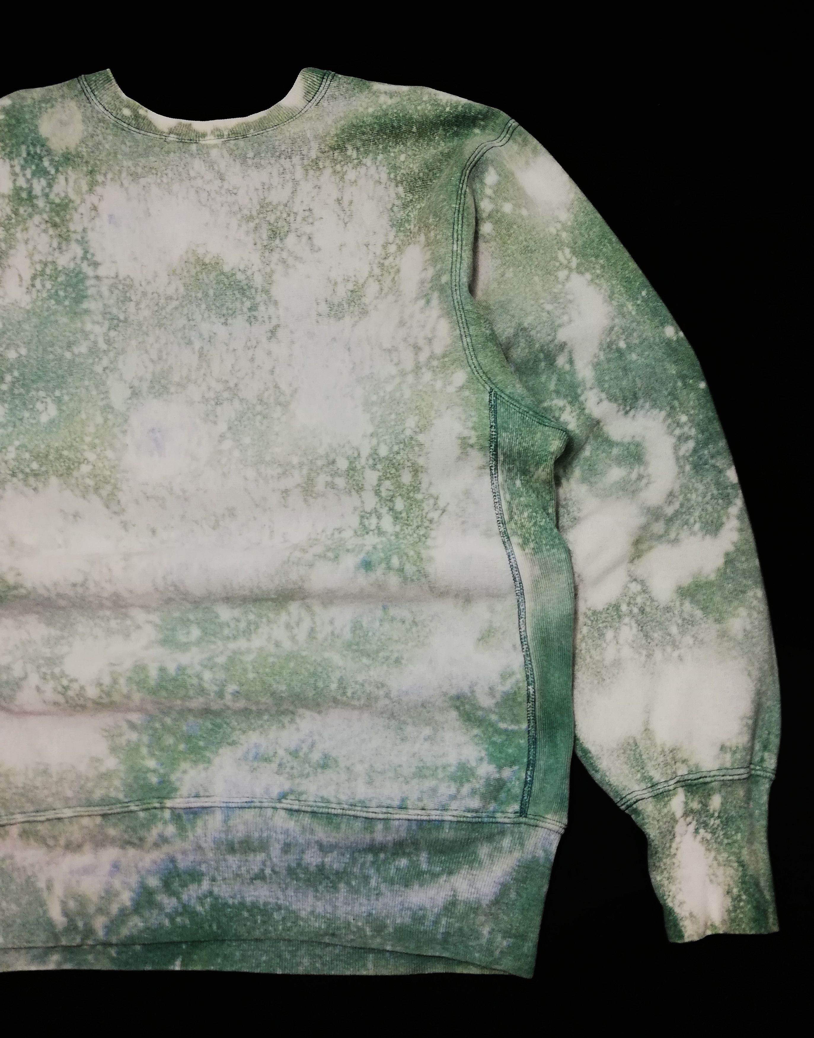 Champion × Vintage 🔥Channpion Reverse Weave Custom AcidWash Long Sleeve Shirt Size US XL / EU 56 / 4 - 13 Thumbnail