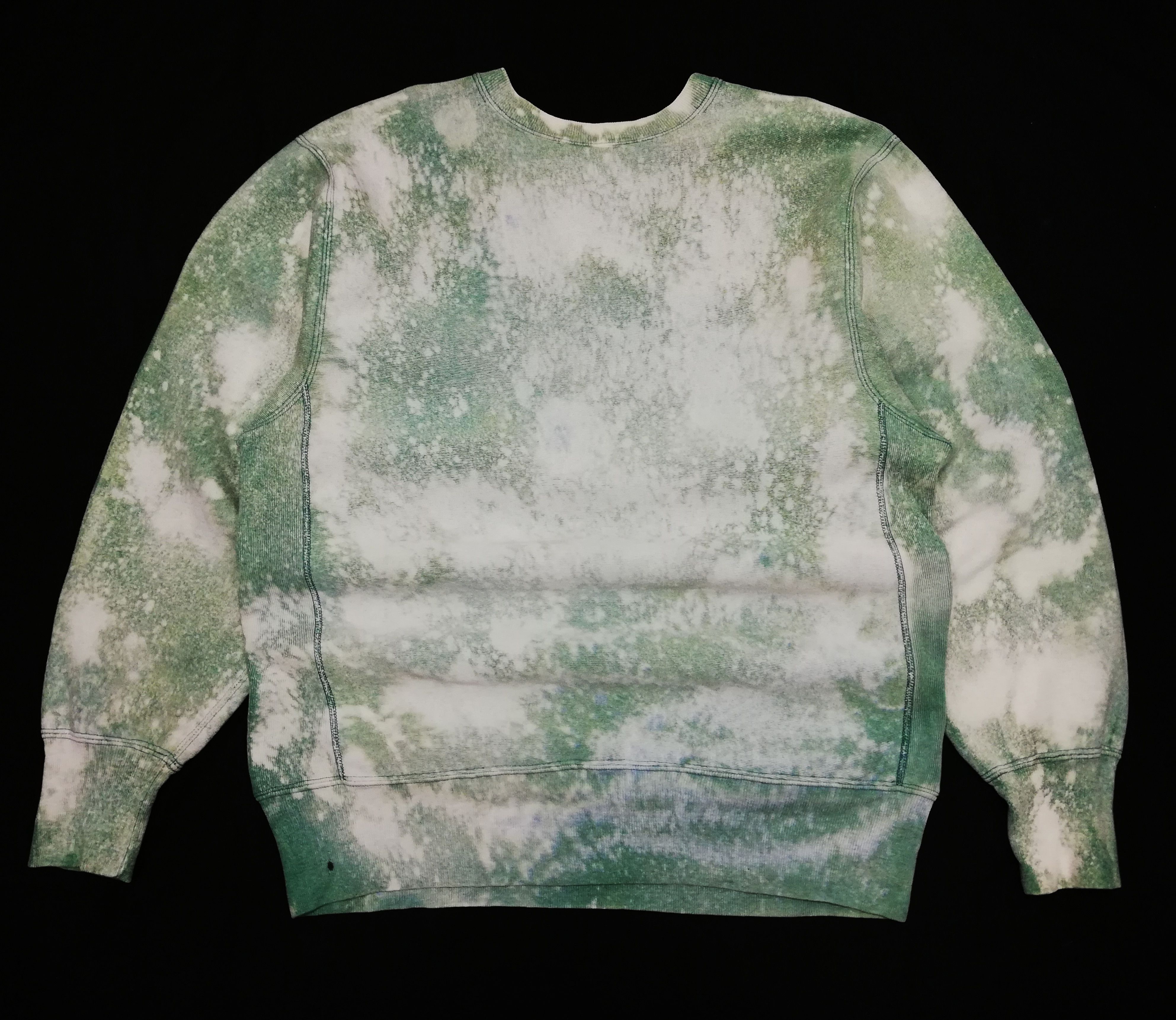 Champion × Vintage 🔥Channpion Reverse Weave Custom AcidWash Long Sleeve Shirt Size US XL / EU 56 / 4 - 10 Thumbnail