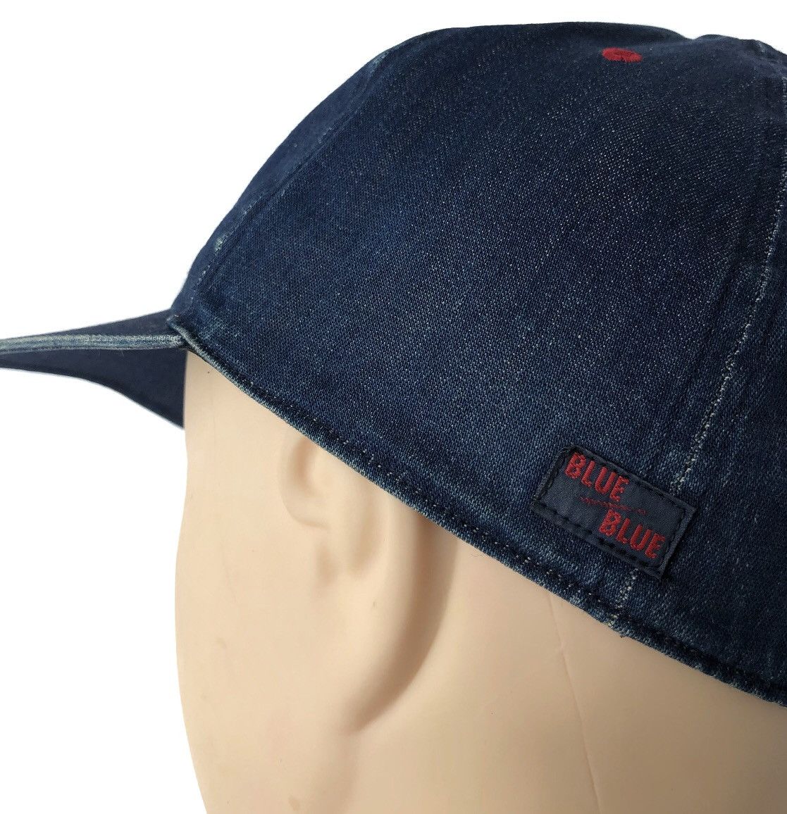 Blue Blue Japan Vintage Blue Blue Denim Full Cap Size ONE SIZE - 6 Thumbnail