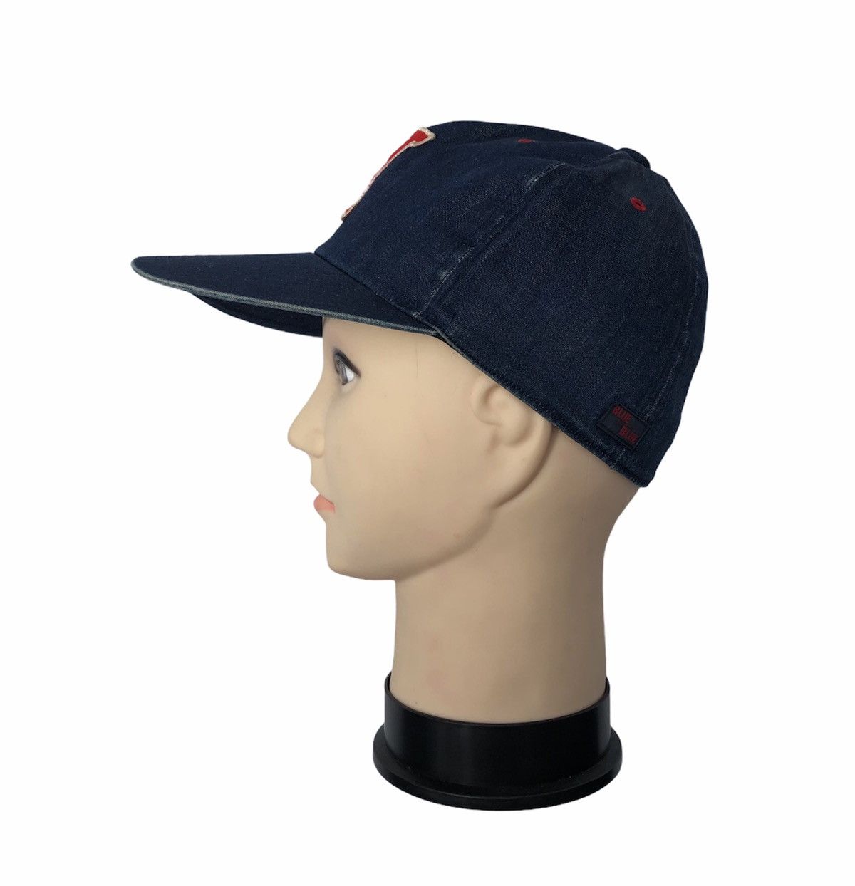 Blue Blue Japan Vintage Blue Blue Denim Full Cap Size ONE SIZE - 5 Thumbnail