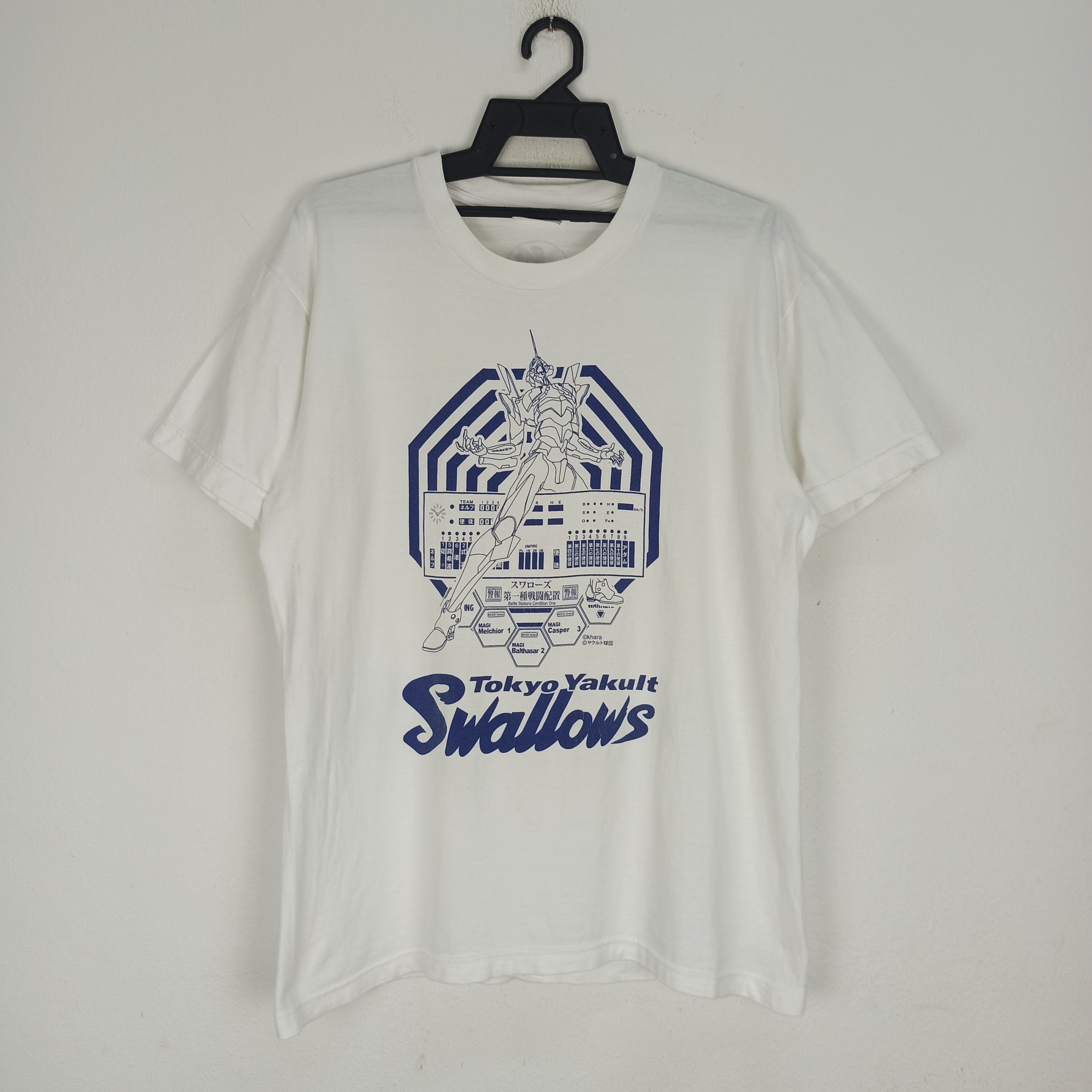 Anime Vintage🔥 Neon Genesis Evangelion Nerv Movie Japan T-shirt Size US L / EU 52-54 / 3 - 1 Thumbnail