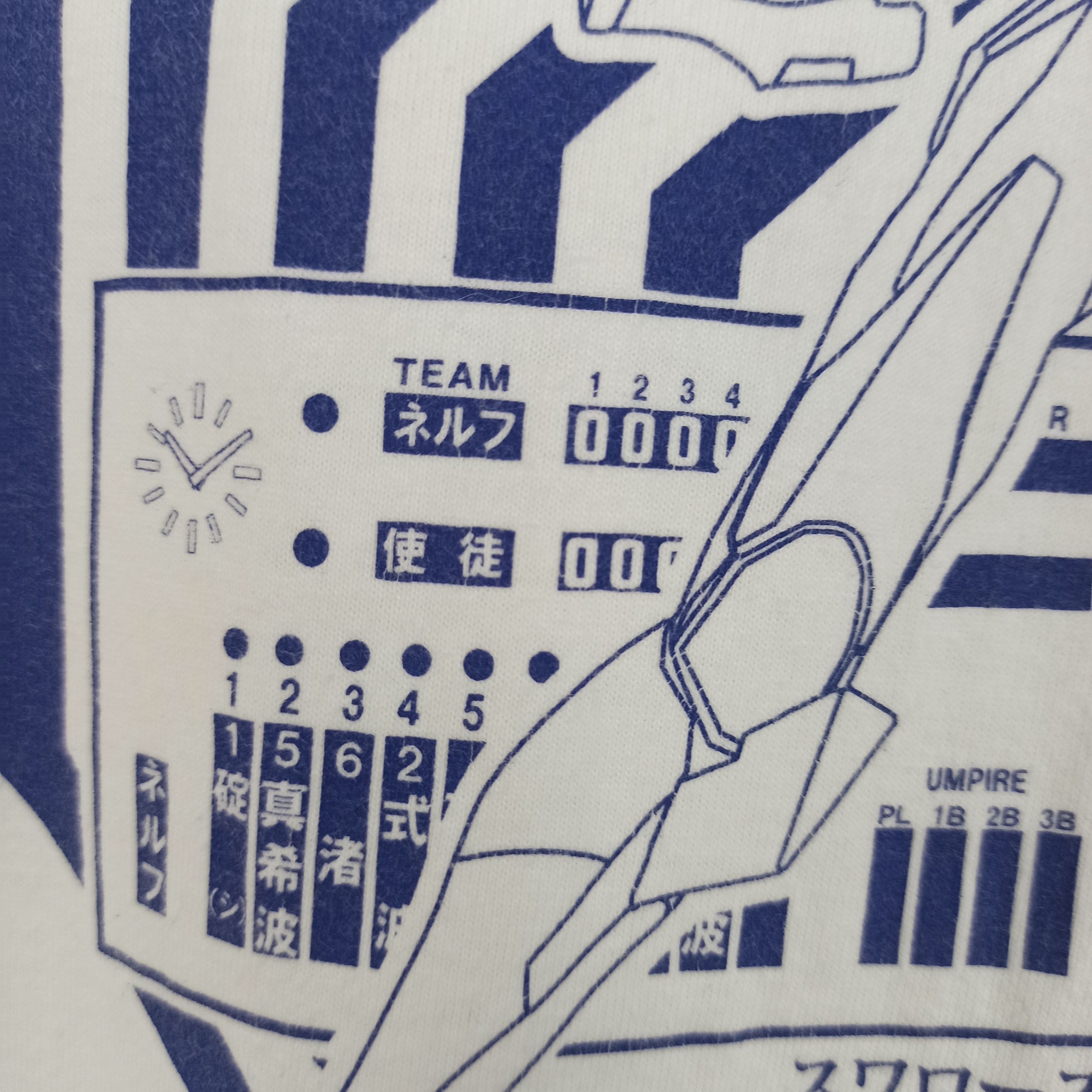 Anime Vintage🔥 Neon Genesis Evangelion Nerv Movie Japan T-shirt Size US L / EU 52-54 / 3 - 4 Thumbnail