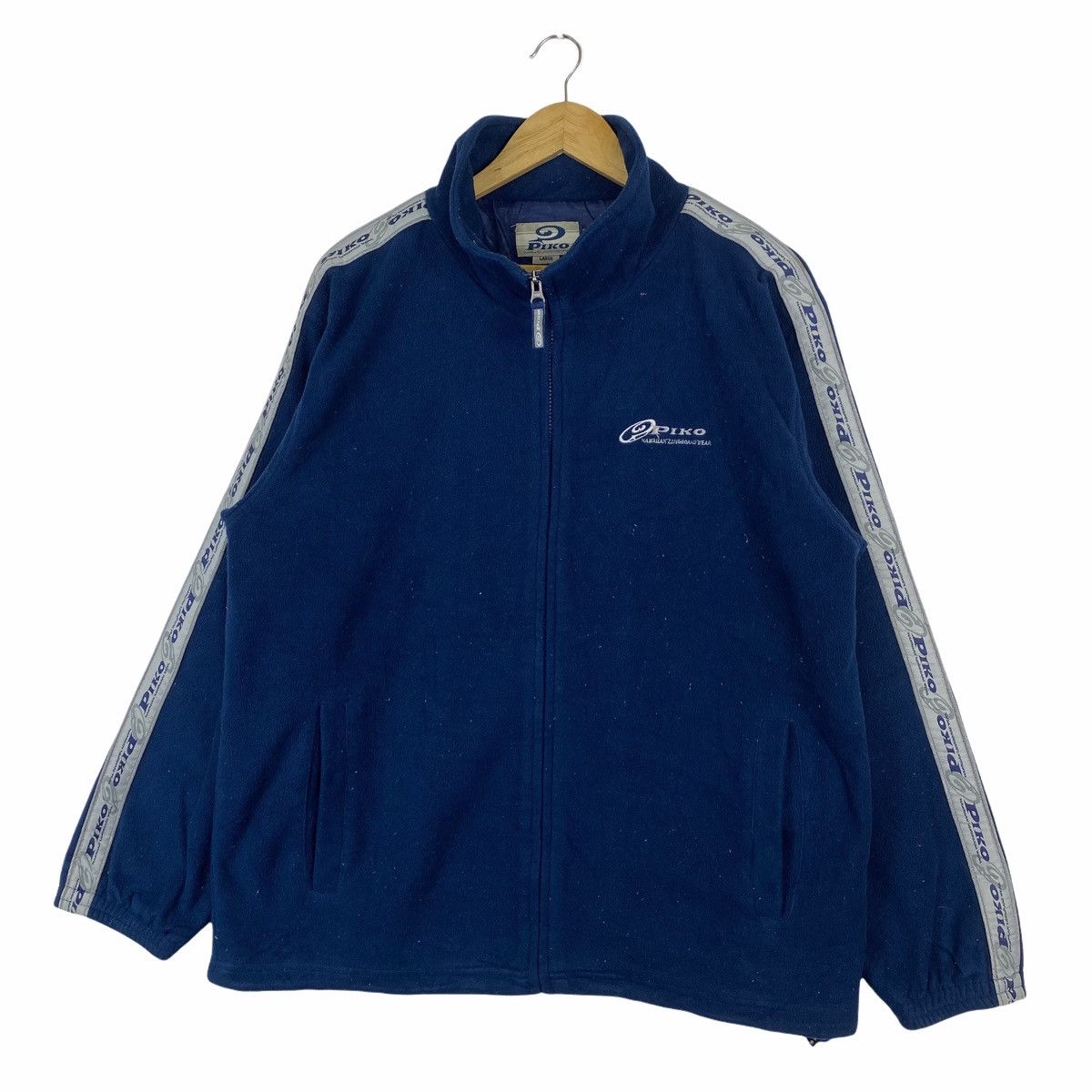 Vintage Vintage PIKO Hawaiian Small Logo Side Tape Fleece Sweater Size US L / EU 52-54 / 3 - 4 Thumbnail