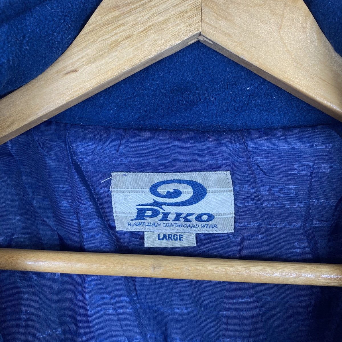 Vintage Vintage PIKO Hawaiian Small Logo Side Tape Fleece Sweater Size US L / EU 52-54 / 3 - 7 Thumbnail