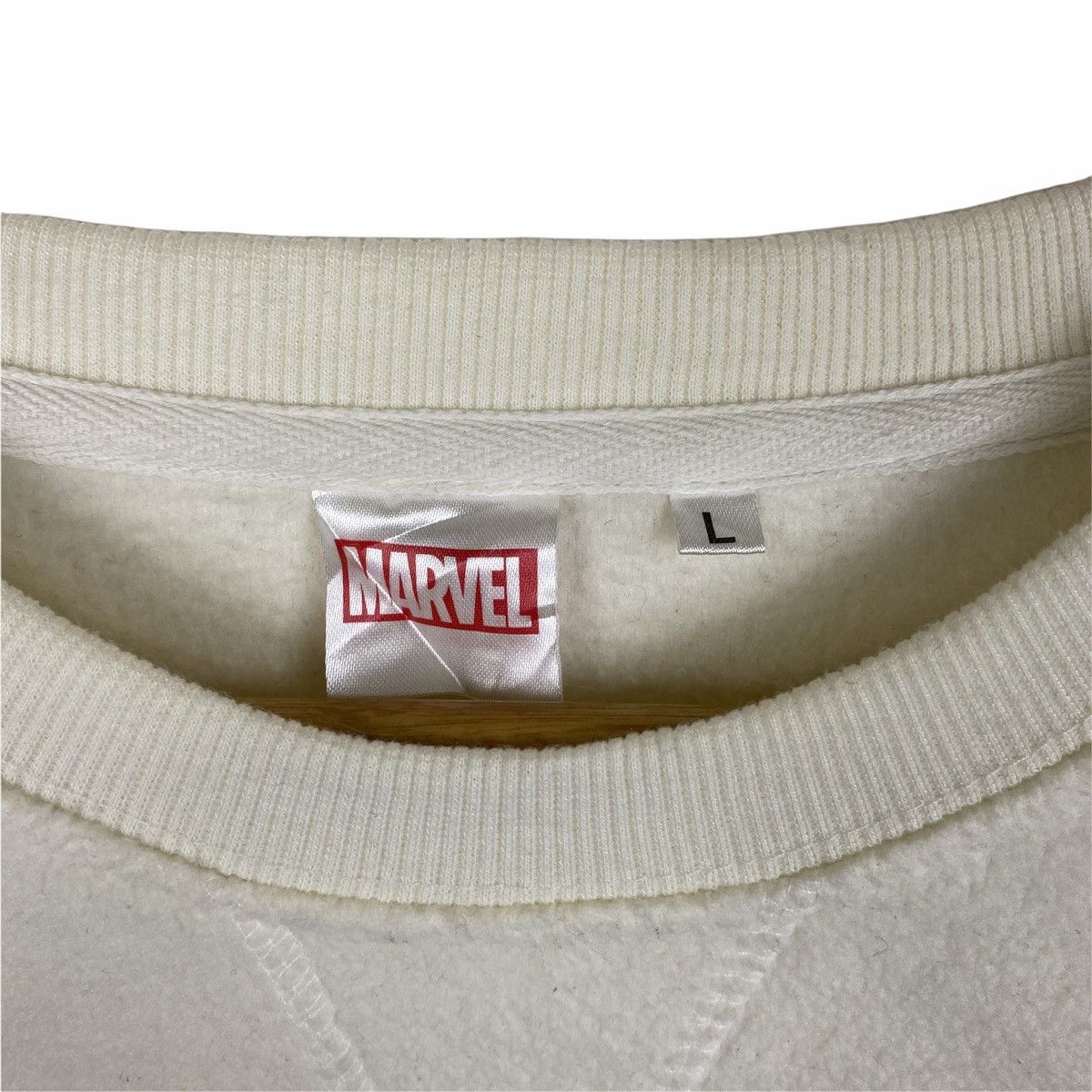 Marvel Comics MARVEL COMICS Center Logo Embroidery Fleece Sweatshirt Size US M / EU 48-50 / 2 - 5 Thumbnail