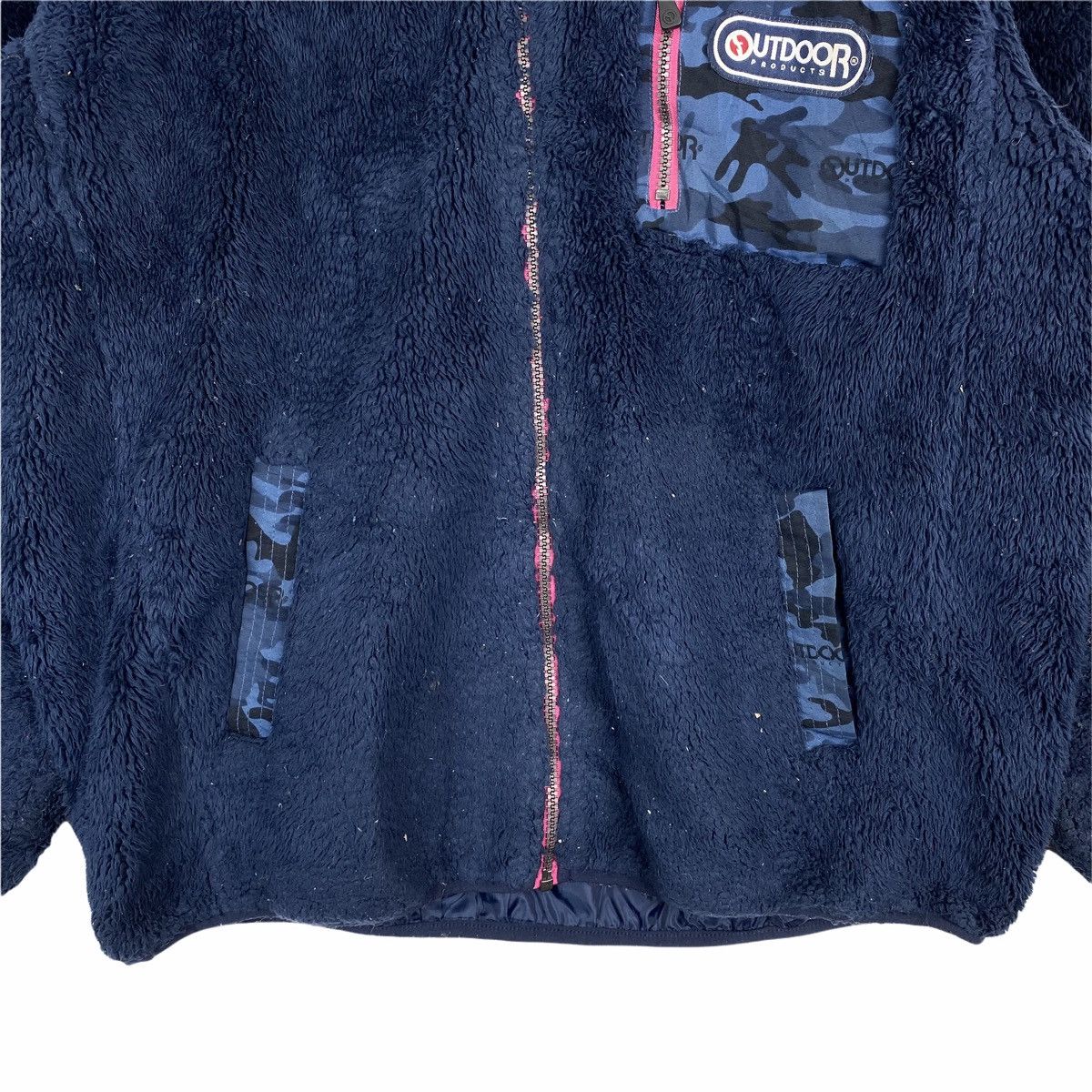 Vintage Vintage OUTDOOR Retro Classic-X Fleece Hoodie Sweater Jacket Size US L / EU 52-54 / 3 - 6 Thumbnail