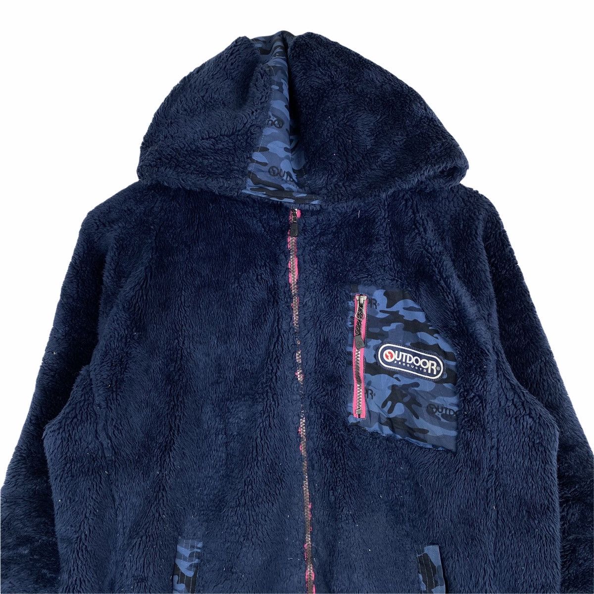 Vintage Vintage OUTDOOR Retro Classic-X Fleece Hoodie Sweater Jacket Size US L / EU 52-54 / 3 - 5 Thumbnail