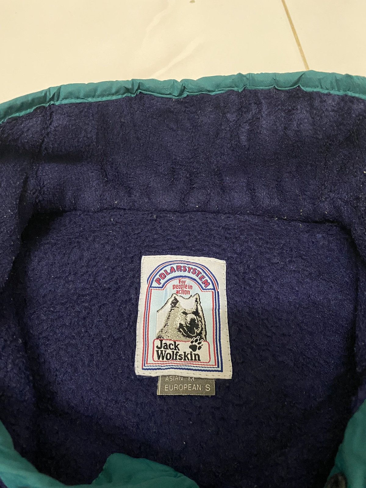 Jack Wolfskin × Vintage Vintage JACK WOLFSKINS Outdoor Small Logo Fleece Sweatshirt Size US M / EU 48-50 / 2 - 4 Thumbnail