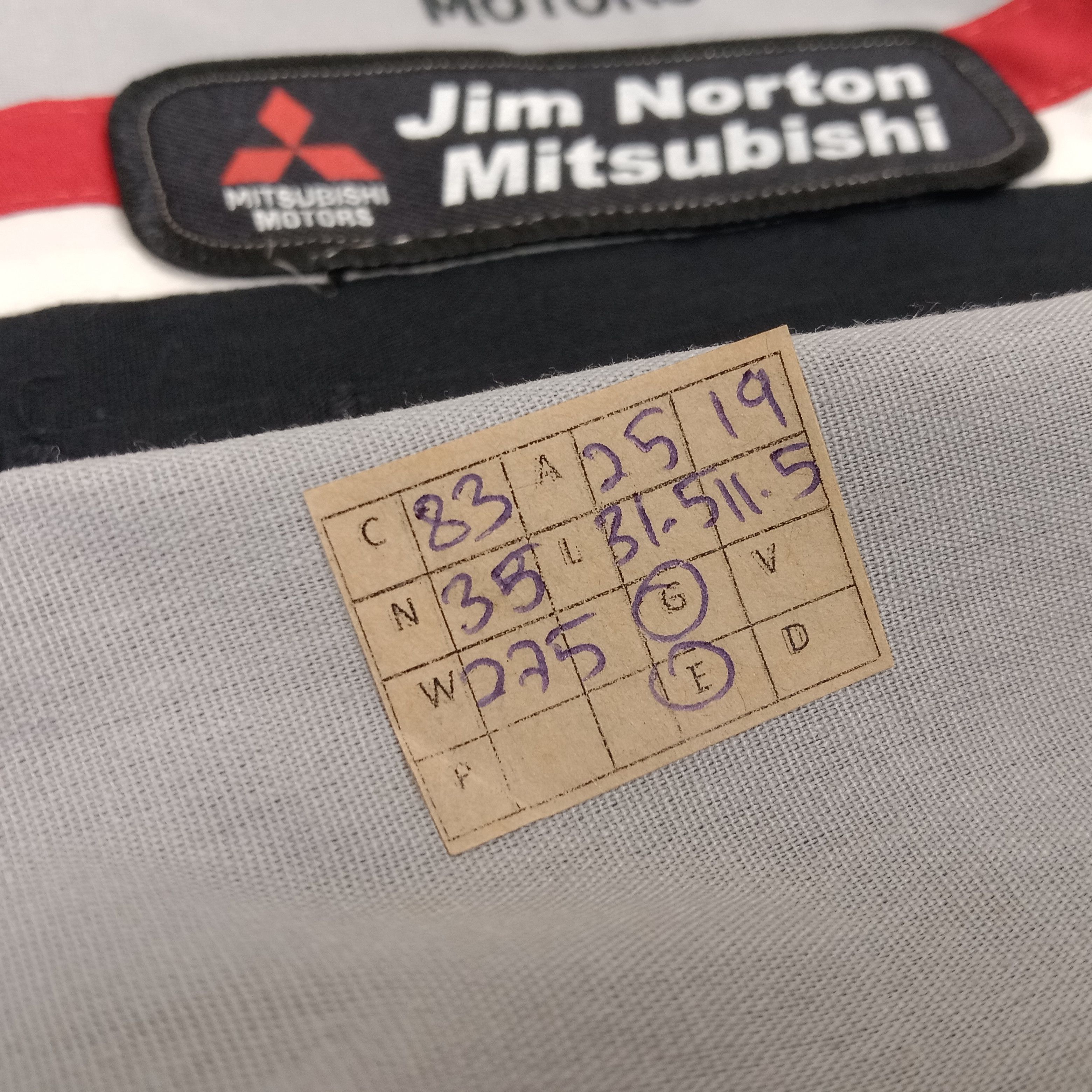 Japanese Brand × Vintage Mitsubishi Motorsport Japanese Racing Team Shirt Size US XXL / EU 58 / 5 - 7 Thumbnail