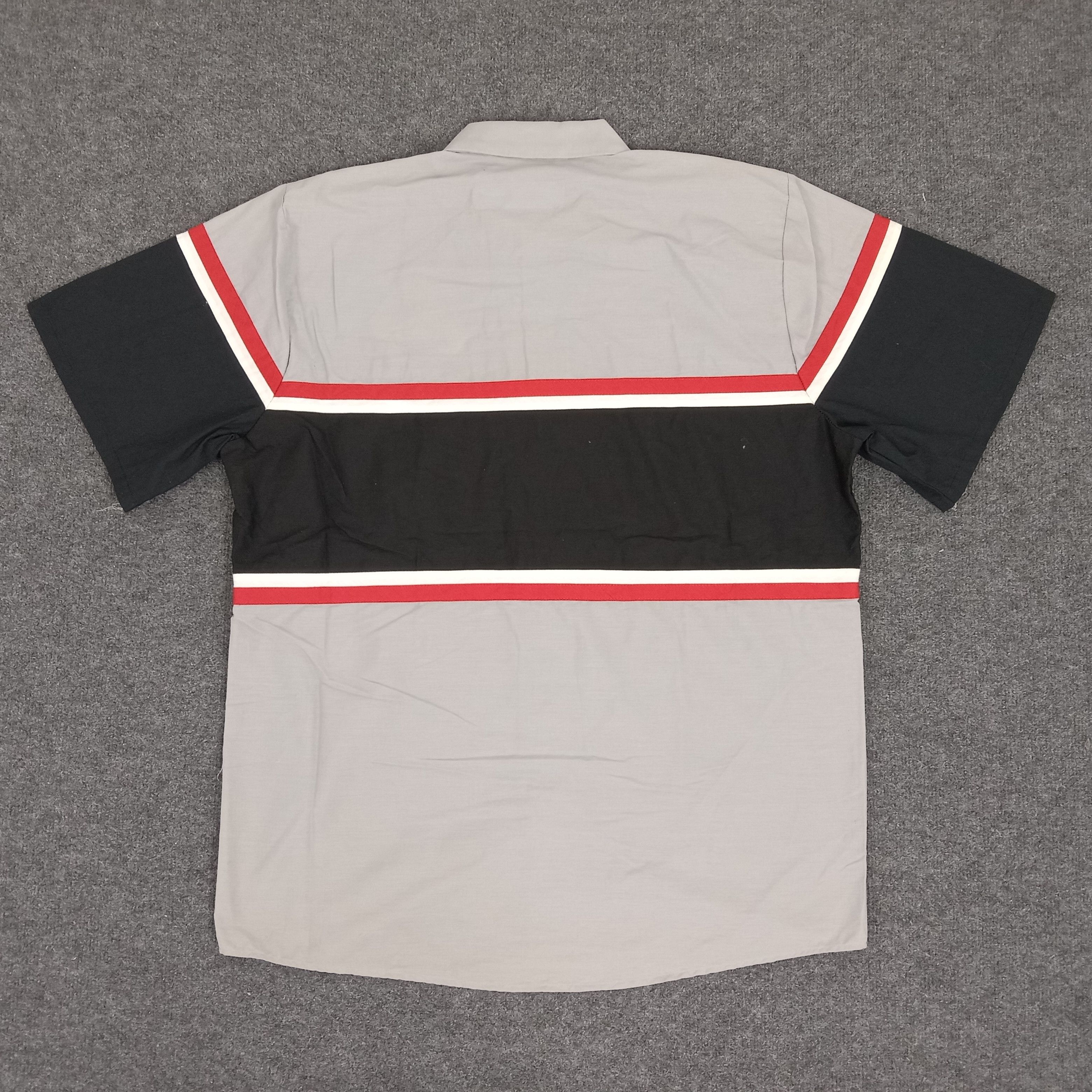 Japanese Brand × Vintage Mitsubishi Motorsport Japanese Racing Team Shirt Size US XXL / EU 58 / 5 - 3 Thumbnail