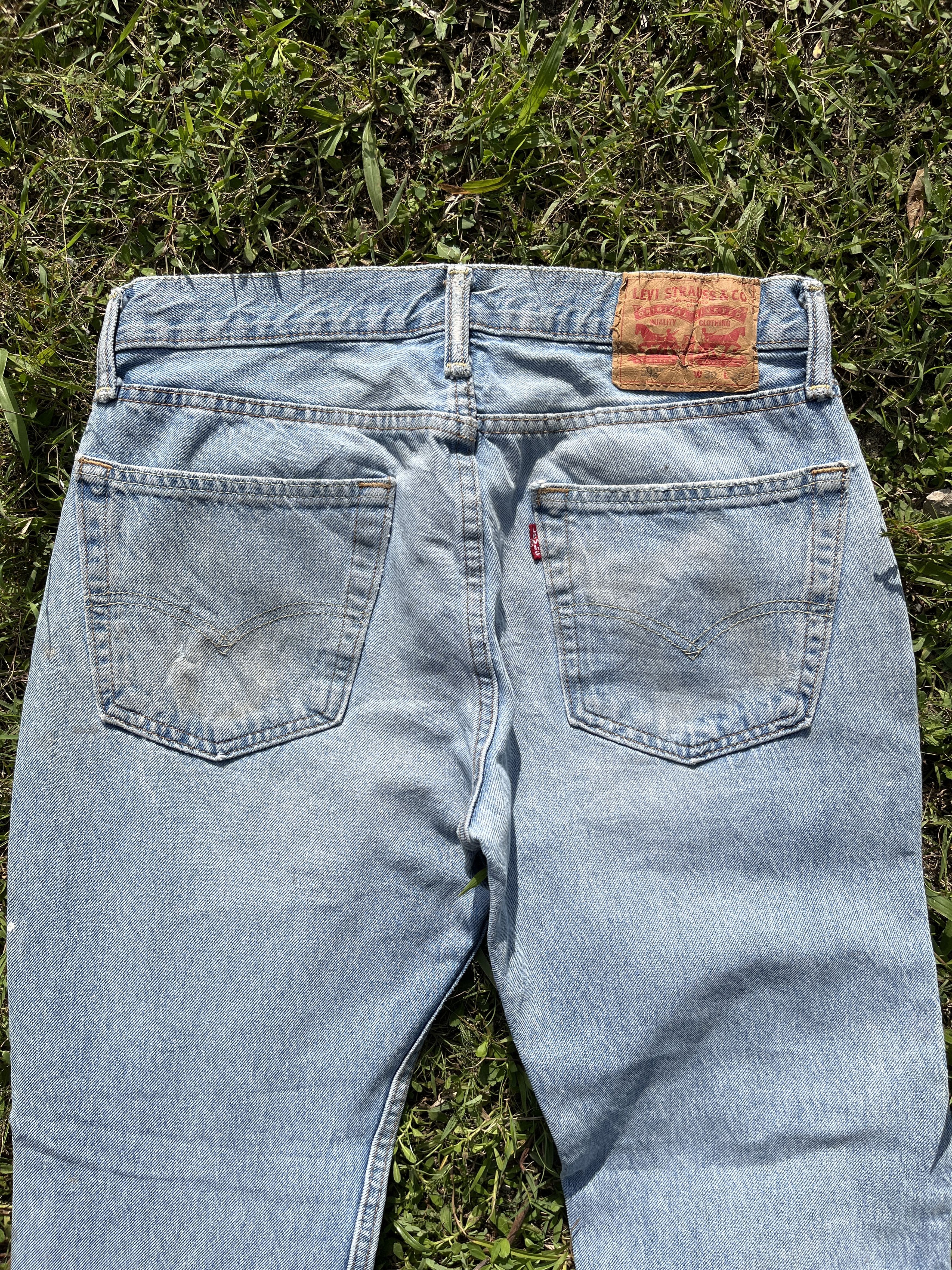 Levi's Vintage Levis 502 Light Wash Jeans - J048 Size US 30 / EU 46 - 4 Thumbnail