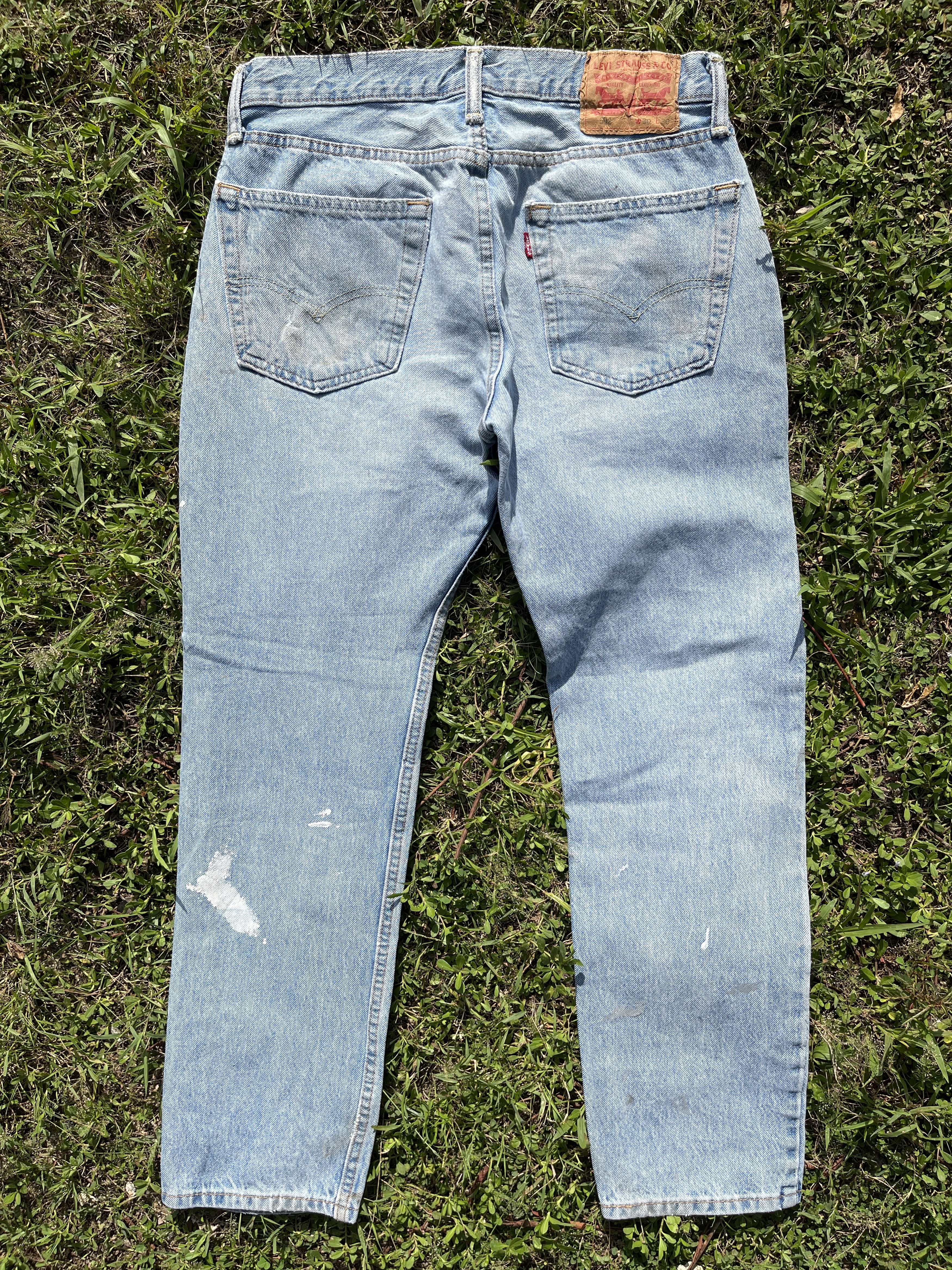 Levi's Vintage Levis 502 Light Wash Jeans - J048 Size US 30 / EU 46 - 2 Thumbnail