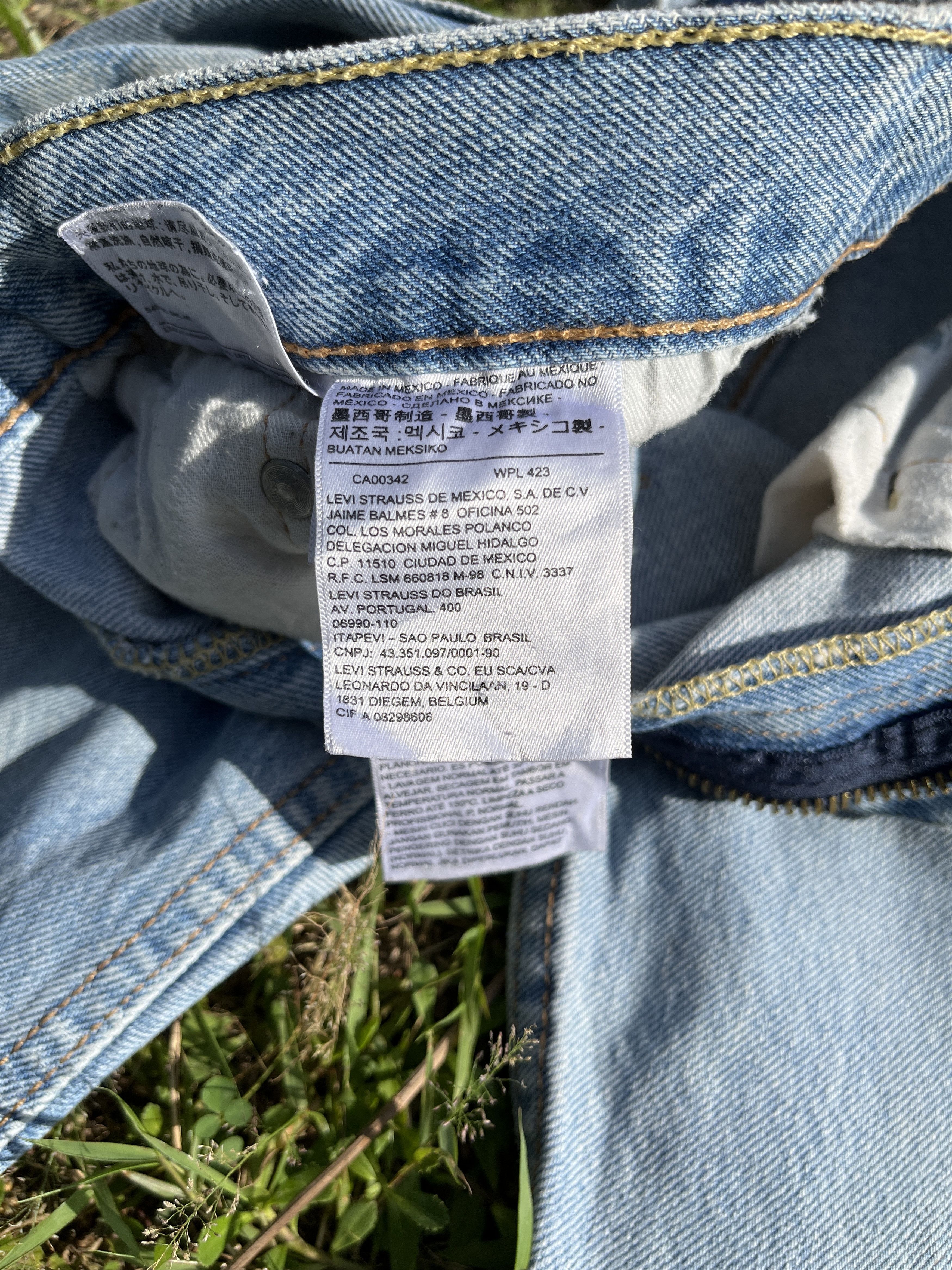 Levi's Vintage Levis 502 Light Wash Jeans - J048 Size US 30 / EU 46 - 7 Thumbnail
