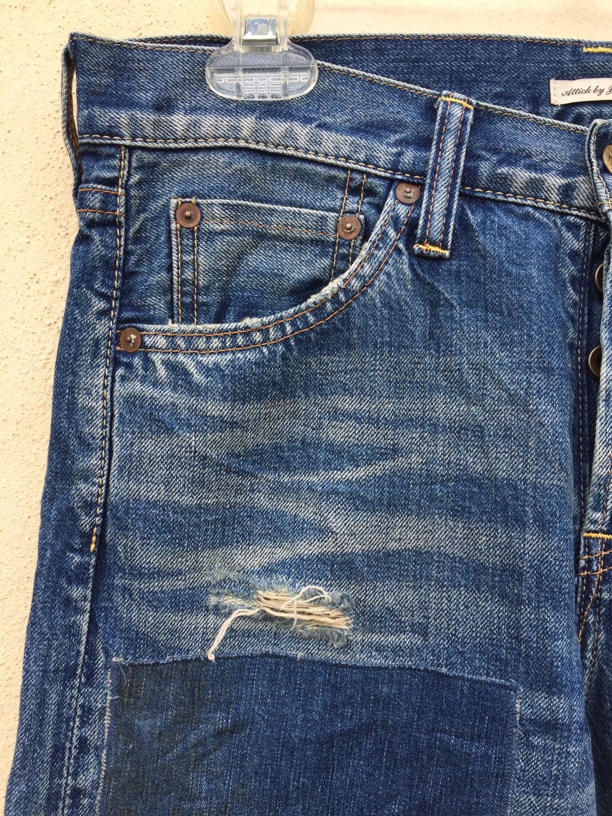 Japanese Brand × Johnbull Selvedge JohnBull Denim Inspired Hysteric Glamour Kapital Size US 31 - 6 Thumbnail