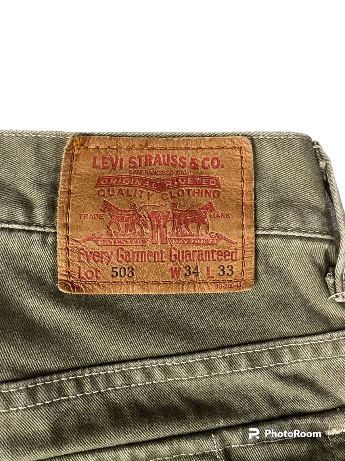 Levi's ❗️RARE❗️LEVI’S 503 Multipocket Tactical Utility Cargo Pant Size US 33 - 20 Thumbnail