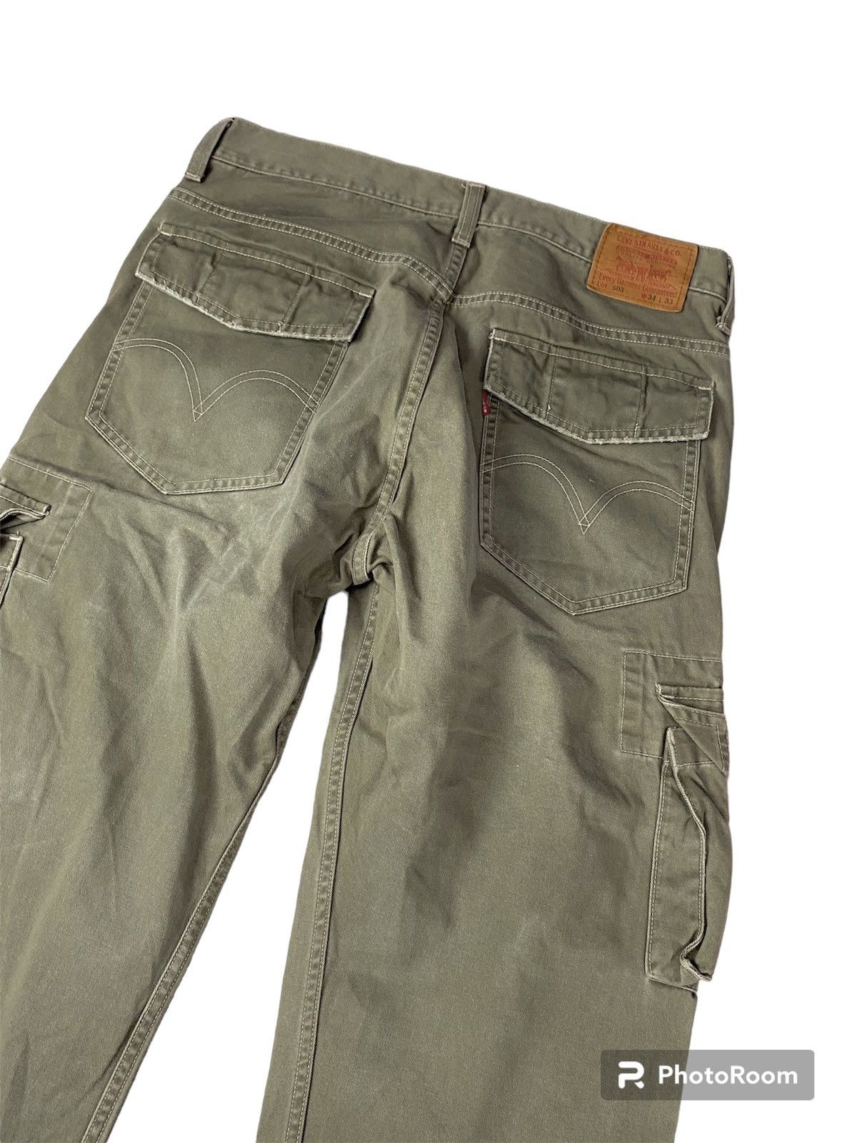 Levi's ❗️RARE❗️LEVI’S 503 Multipocket Tactical Utility Cargo Pant Size US 33 - 18 Thumbnail