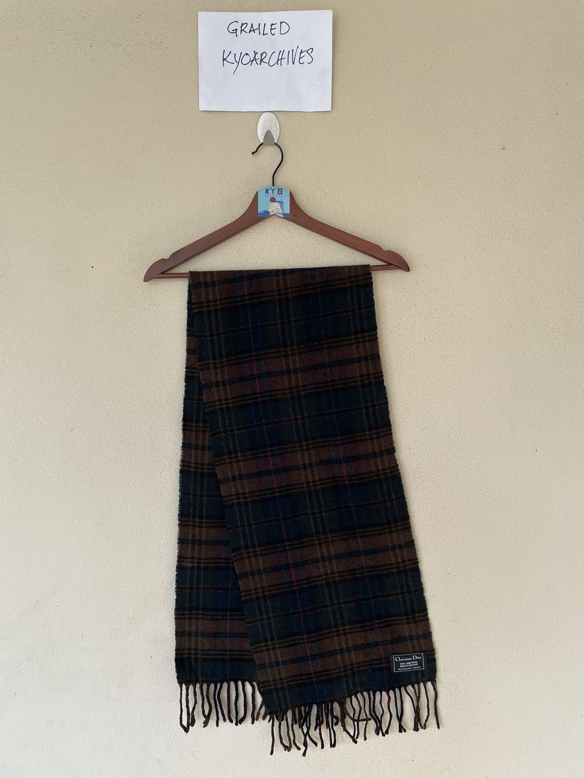 Christian Dior Monsieur VINTAGE CHRISTIAN DIOR MUFFLER Size ONE SIZE - 2 Thumbnail