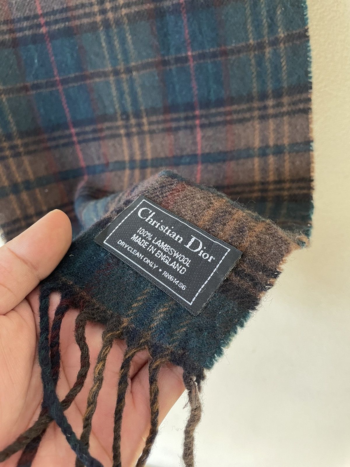 Christian Dior Monsieur VINTAGE CHRISTIAN DIOR MUFFLER Size ONE SIZE - 5 Thumbnail