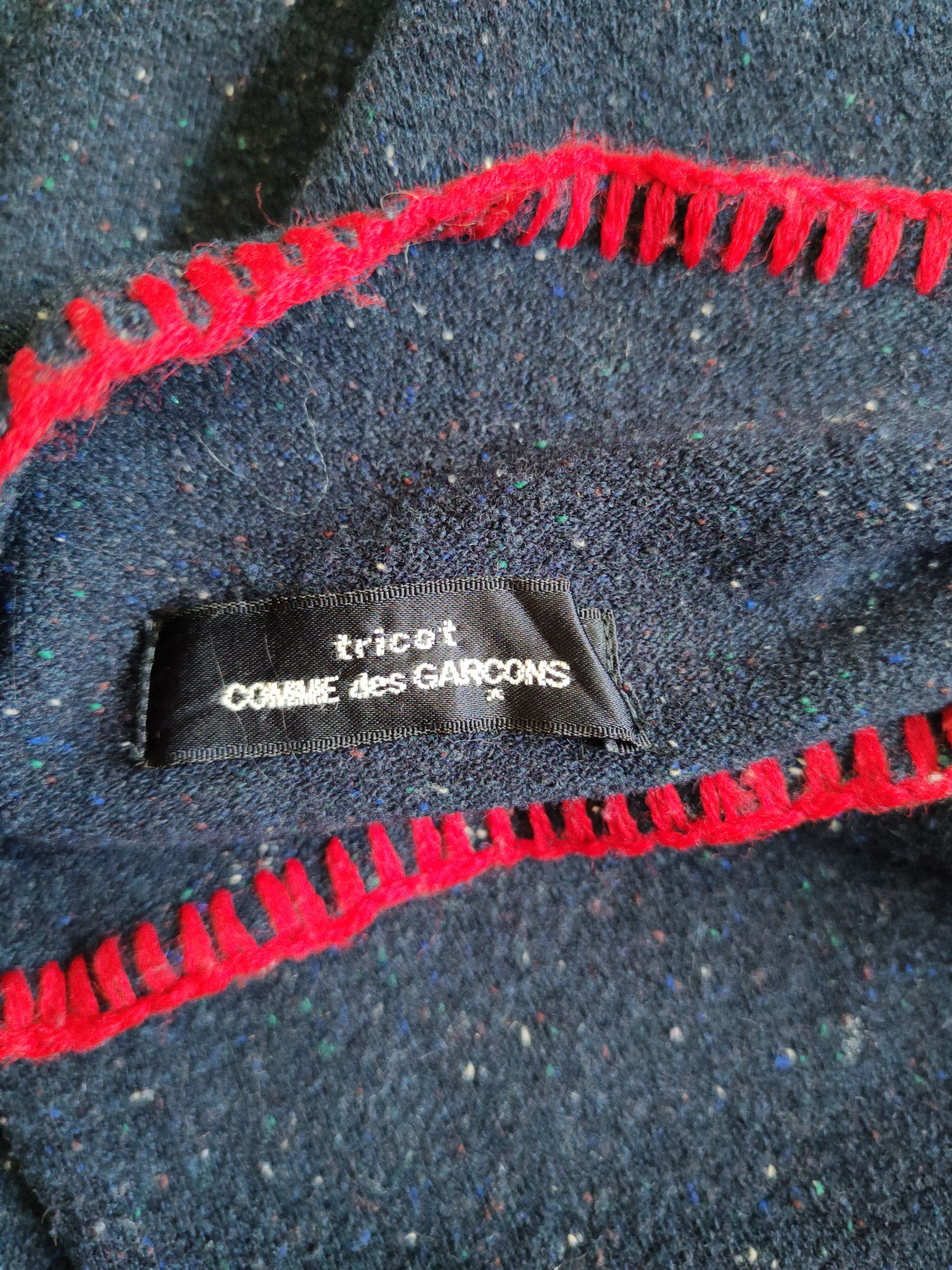 Comme des Garcons DL Tricot Comme Des Garcons Darkblue Knitwear #A1231 Size US M / EU 48-50 / 2 - 11 Thumbnail