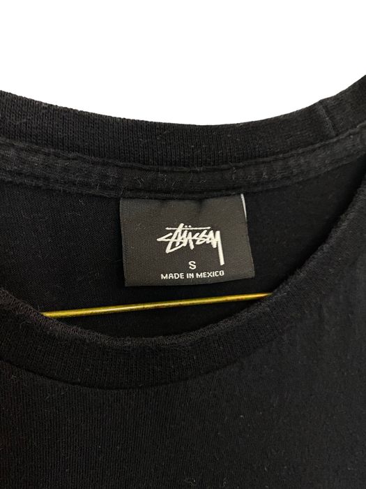 Stussy Stussy Monogram Logo Embroidered T Shirt | Grailed