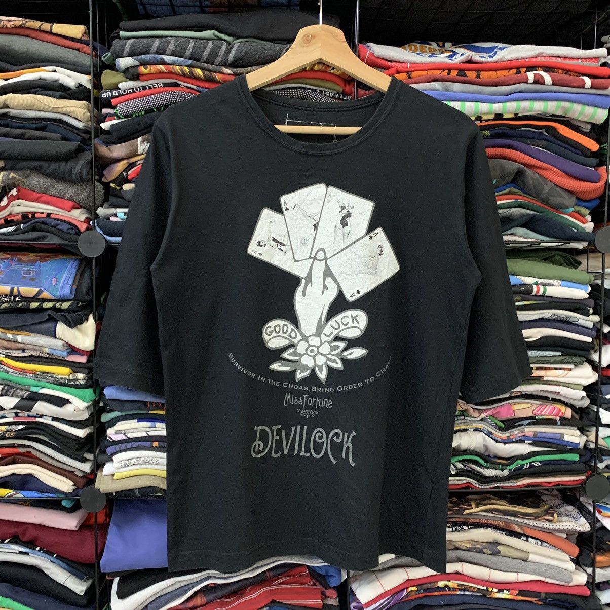 Devilock × Japanese Brand × Vintage VTG DEVILOCK PLAYING CARD 3Q UNISEX Size US S / EU 44-46 / 1 - 1 Thumbnail