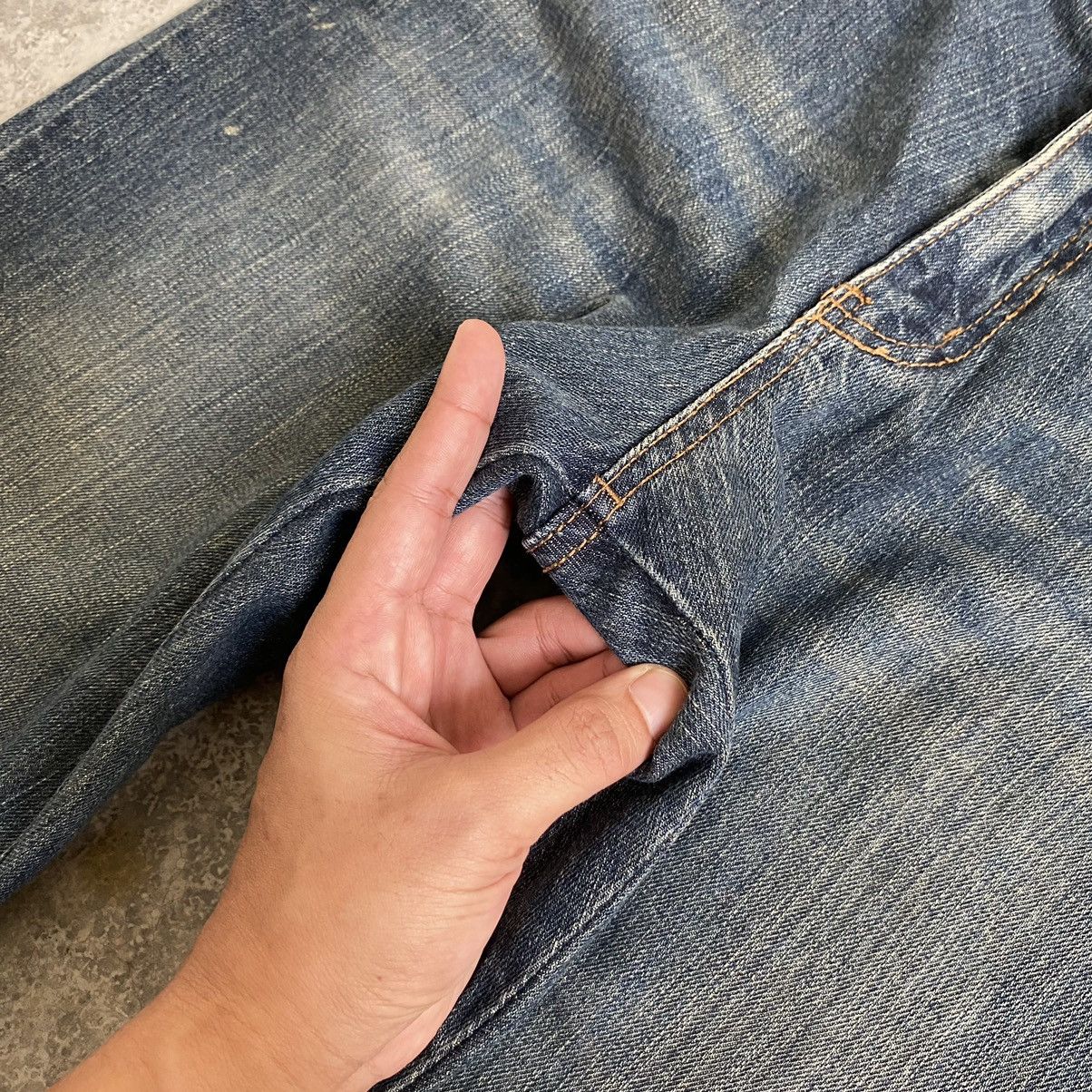 Japanese Brand Karakuri Tamashii Style Memory Special Fish Sukajan Jeans Size US 36 / EU 52 - 15 Thumbnail