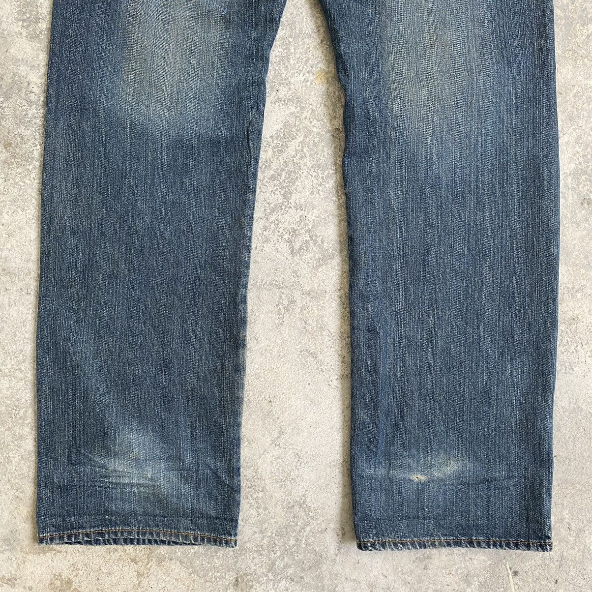 Japanese Brand Karakuri Tamashii Style Memory Special Fish Sukajan Jeans Size US 36 / EU 52 - 17 Thumbnail