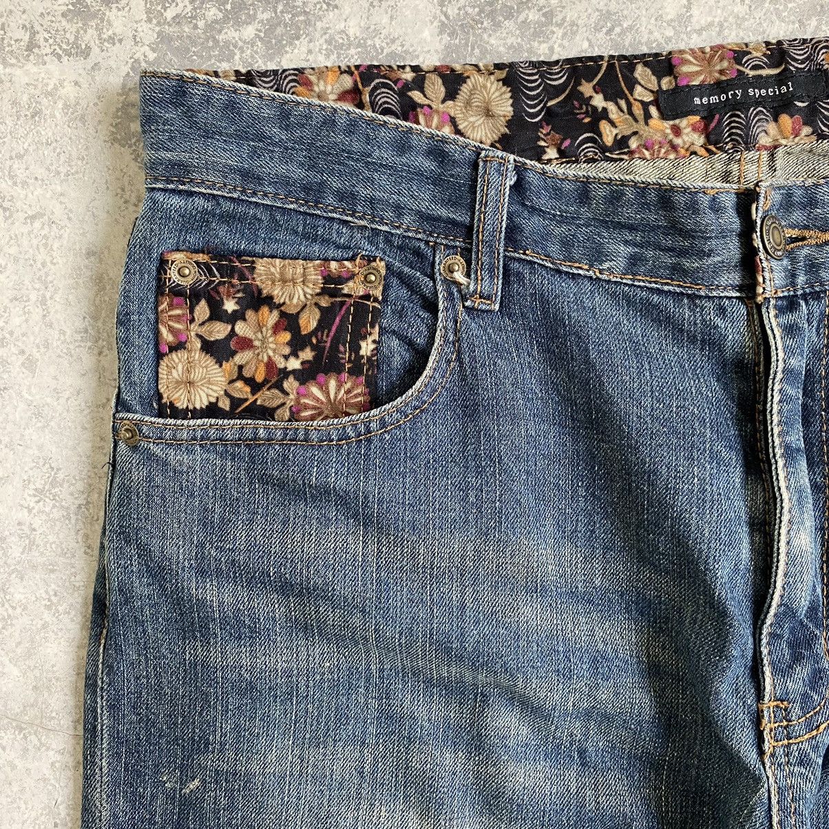 Japanese Brand Karakuri Tamashii Style Memory Special Fish Sukajan Jeans Size US 36 / EU 52 - 10 Thumbnail