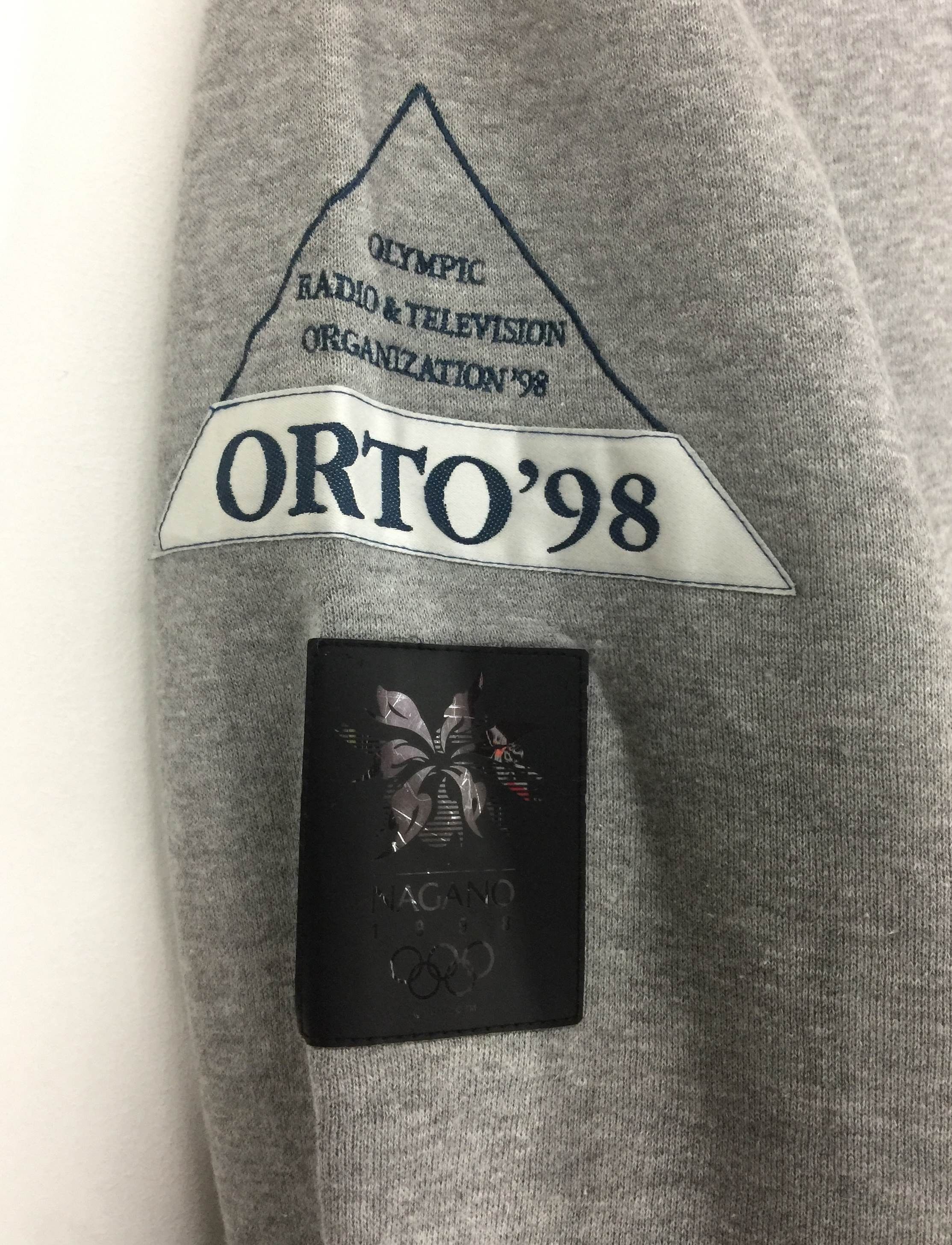 Japanese Brand × Mizuno × Vintage Mizuno olympic nagano orto 1998 vintage sweatshirt Size US L / EU 52-54 / 3 - 4 Thumbnail