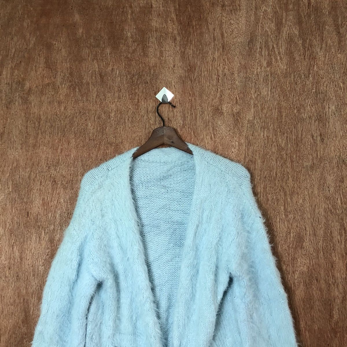 Aran Isles Knitwear Japanese Brand Shag Shaggy Fur Mohair Cardigan #6443DL Size US L / EU 52-54 / 3 - 2 Thumbnail