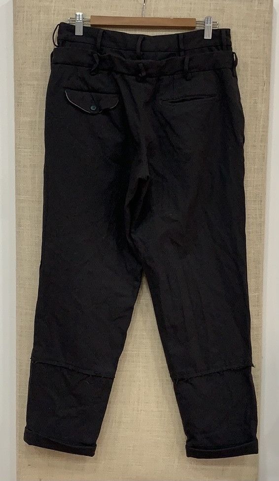 Comme des Garcons Homme Plus × Junya Watanabe Rare Archive 2002 double waistband distressed pant Size US 32 / EU 48 - 5 Thumbnail