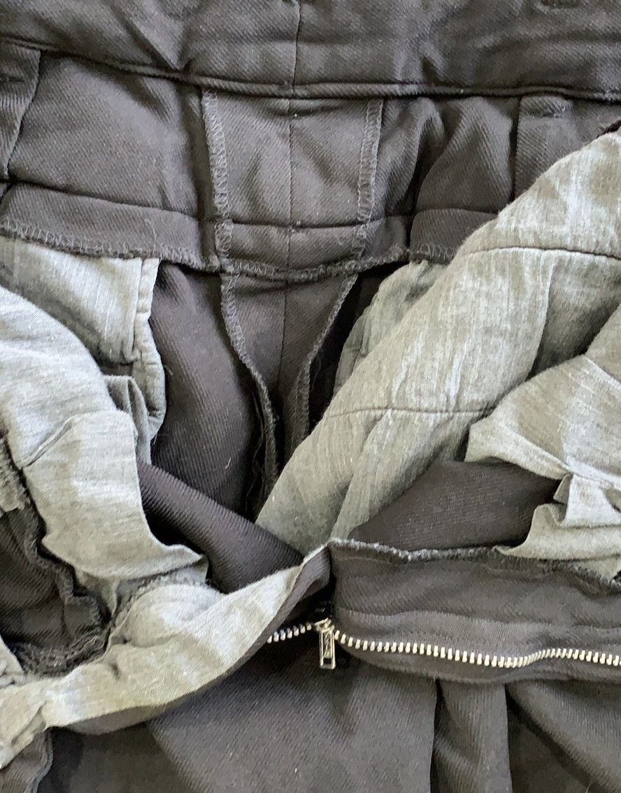 Comme des Garcons Homme Plus × Junya Watanabe Rare Archive 2002 double waistband distressed pant Size US 32 / EU 48 - 12 Thumbnail