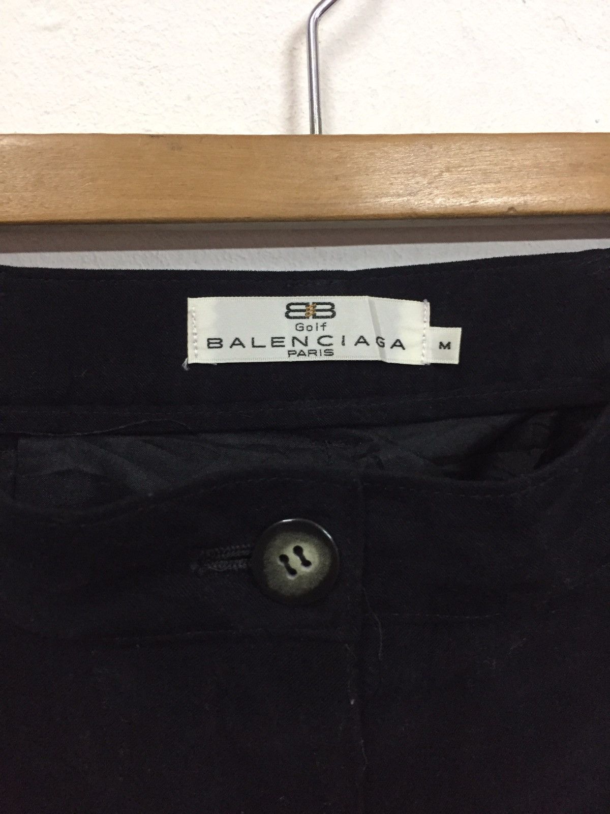 Balenciaga Classic 80s Balenciaga Paris ™️ Logo Slim Pants Size US 26 / EU 42 - 3 Thumbnail
