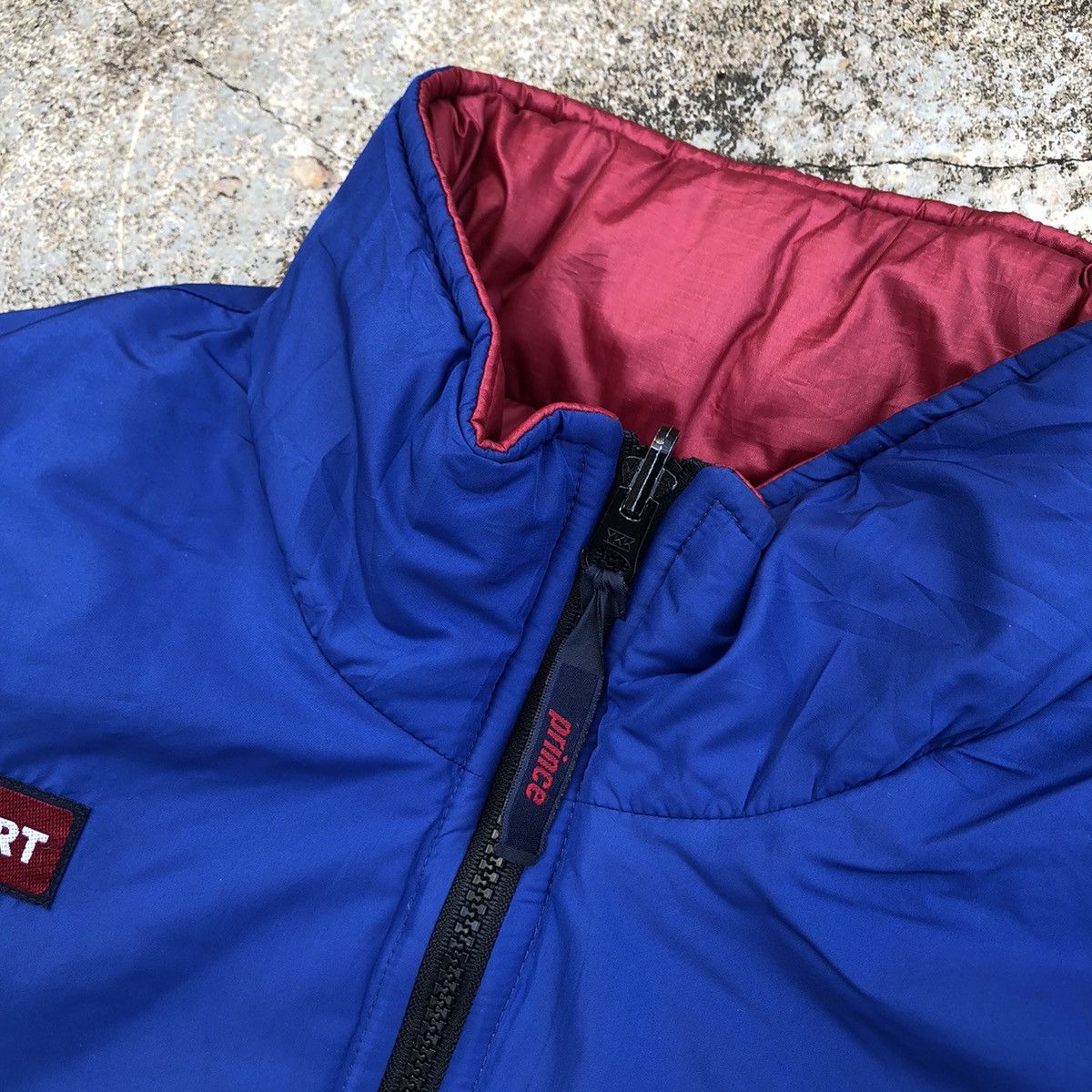 Japanese Brand RARE☄️PRINCE REVERSIBLE QUILTED PUFFER JACKET NICE DESIGN Size US M / EU 48-50 / 2 - 12 Thumbnail