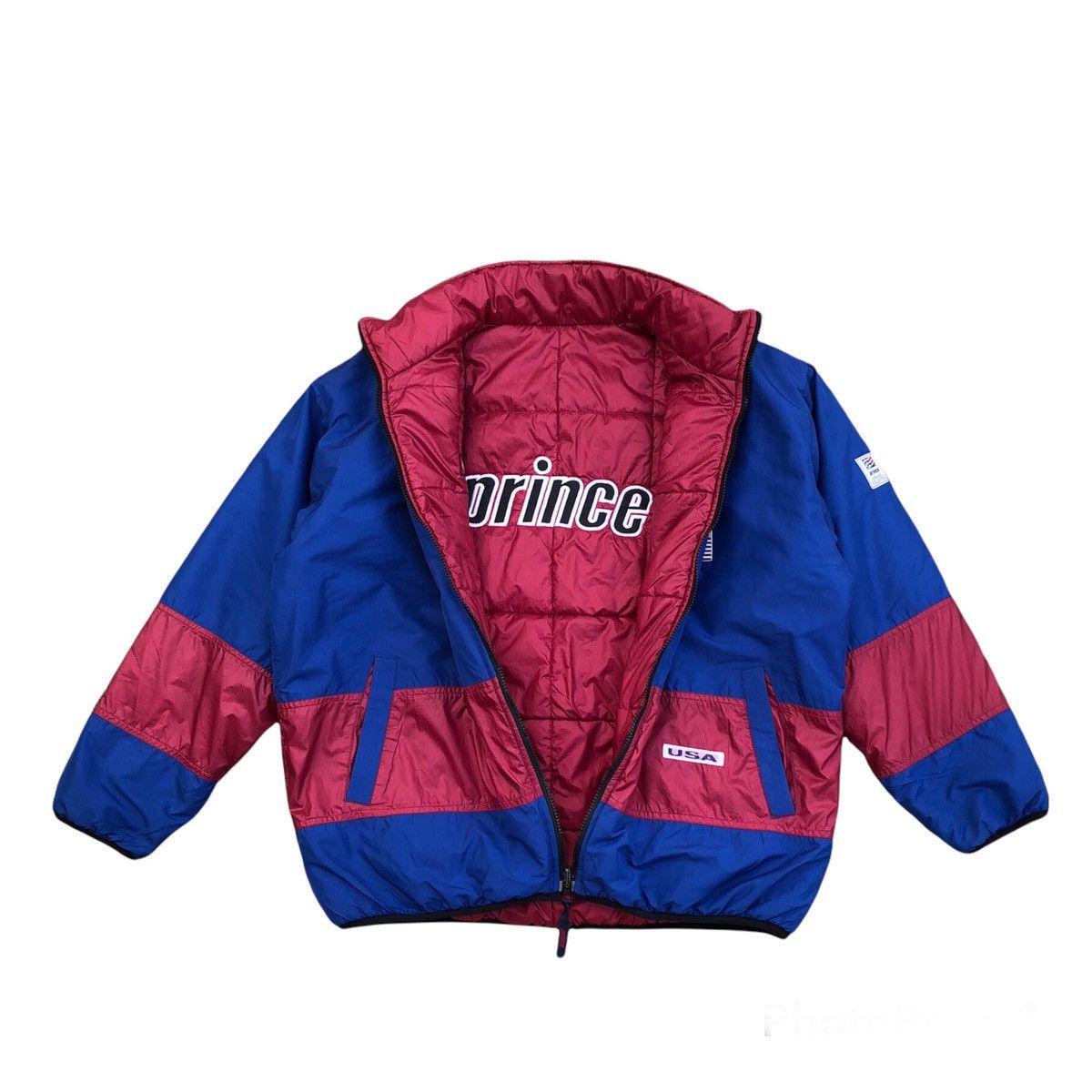 Japanese Brand RARE☄️PRINCE REVERSIBLE QUILTED PUFFER JACKET NICE DESIGN Size US M / EU 48-50 / 2 - 1 Thumbnail