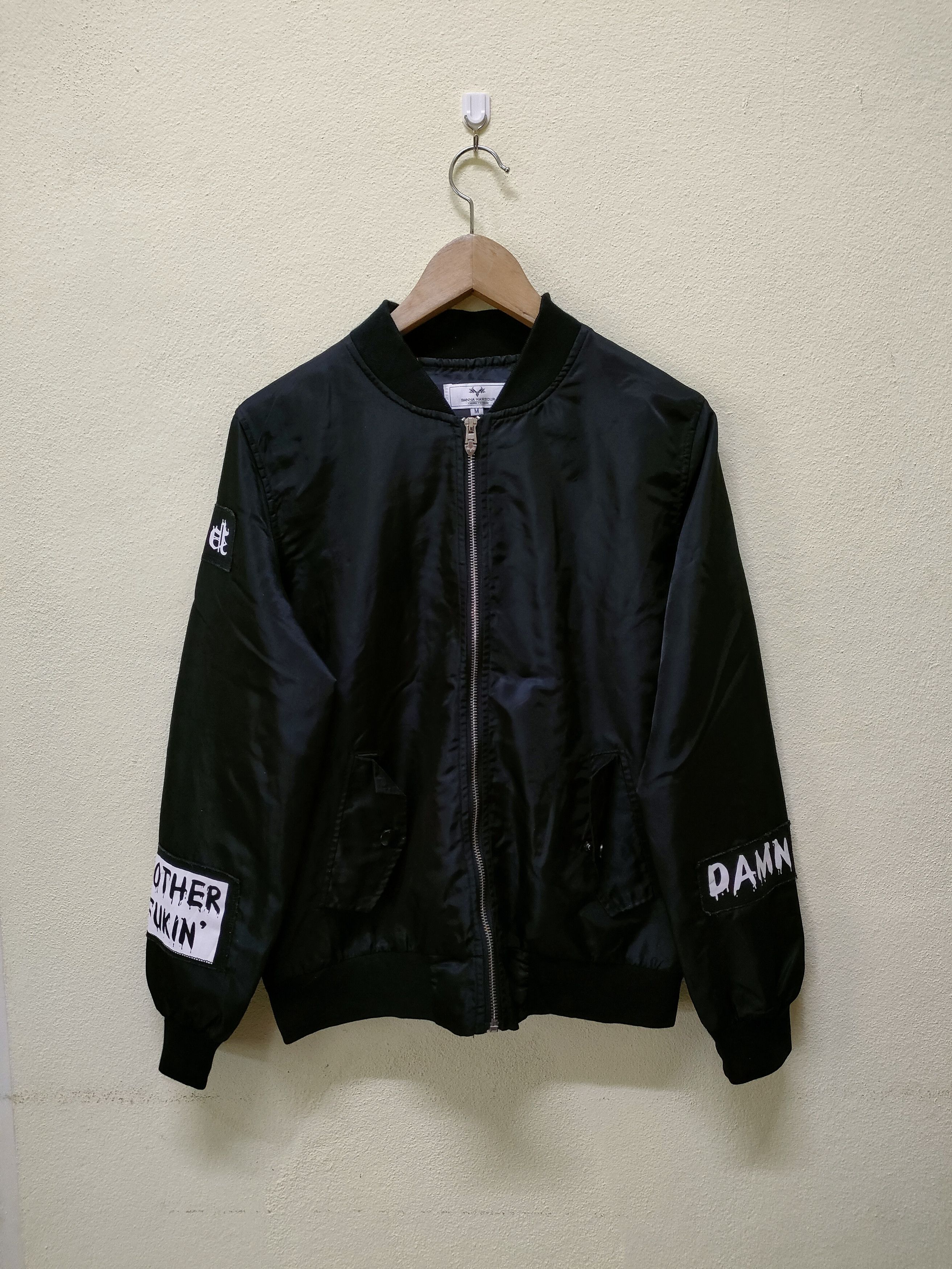 Japanese Brand Banna Harbour Bomber Jacket Size US M / EU 48-50 / 2 - 2 Thumbnail