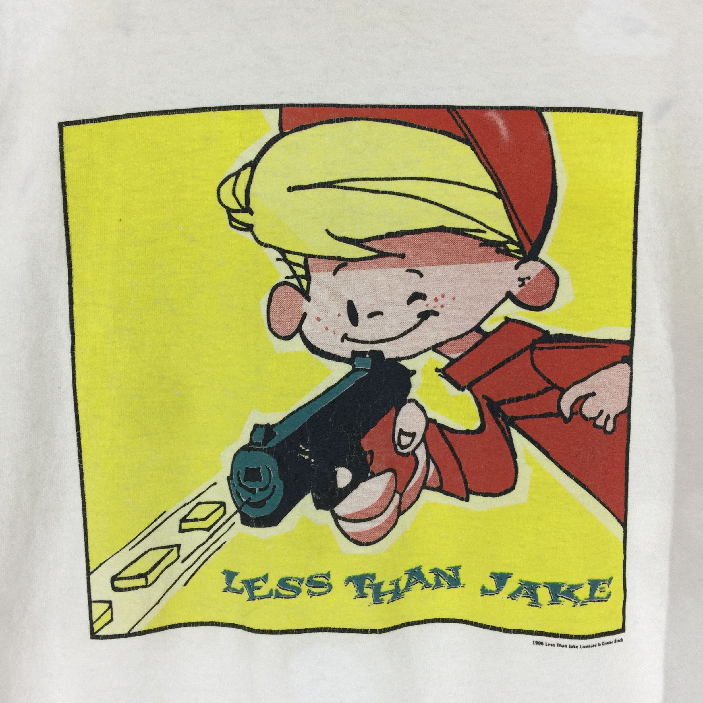 Band Tees × Vintage Less Than Jake vintage 90s punk concert tour shirt Size US L / EU 52-54 / 3 - 3 Thumbnail