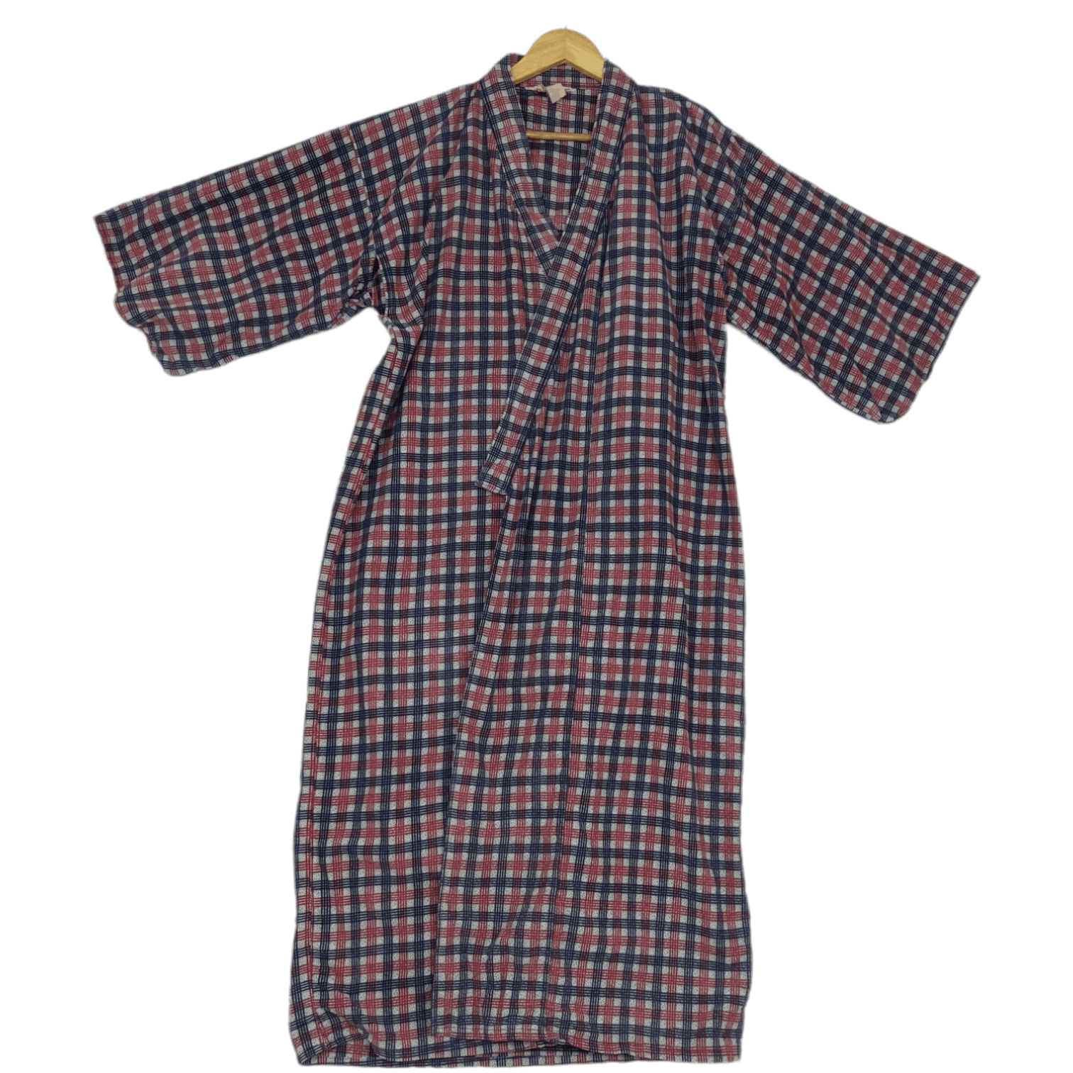 Japanese Brand JAPAN Vintage 90's Check Nice Design Tailoring Kimono Size US M / EU 48-50 / 2 - 2 Thumbnail